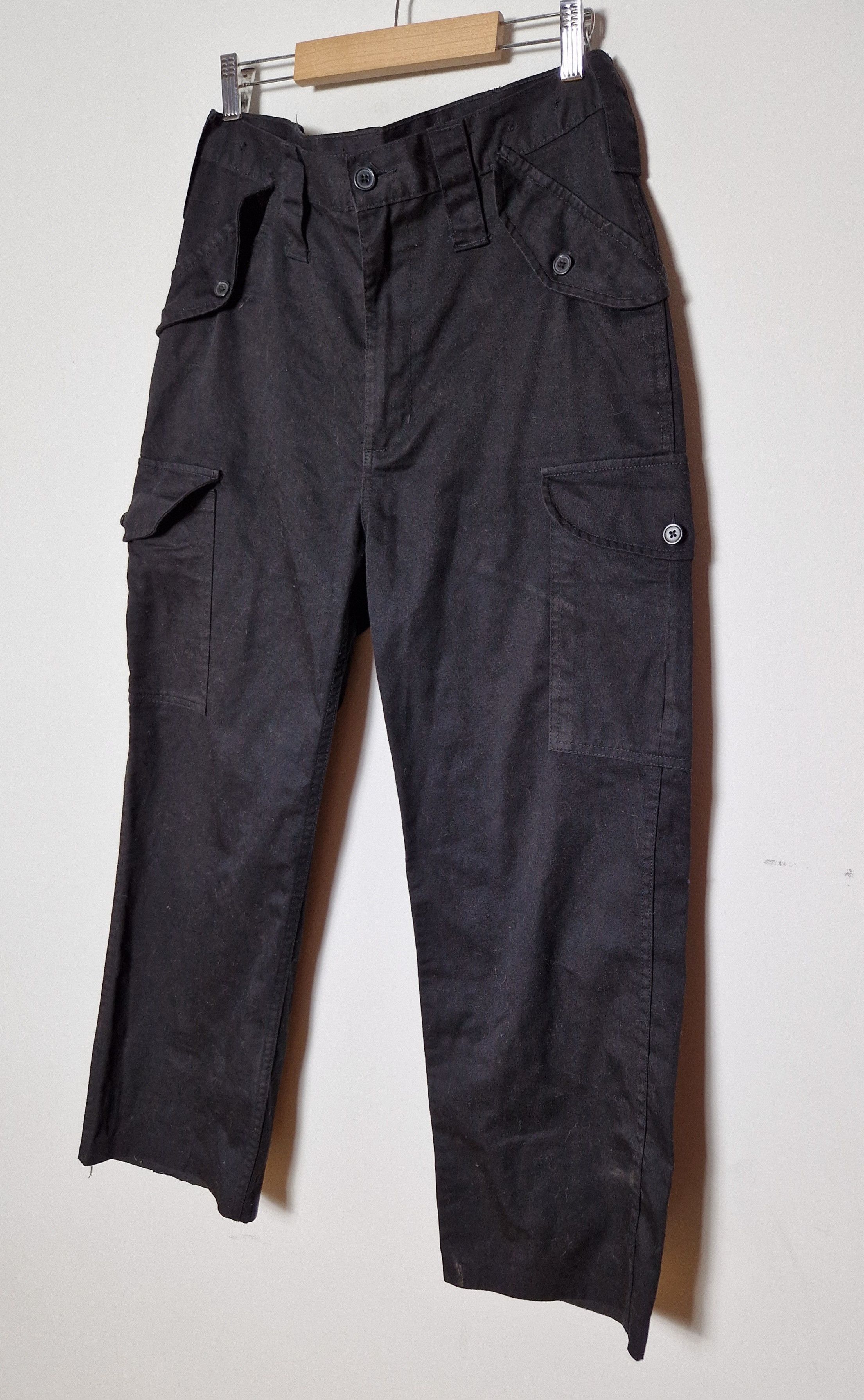 Japanese Brand × Vintage black cargo pants Size US 32 / EU 48 - 2 Thumbnail