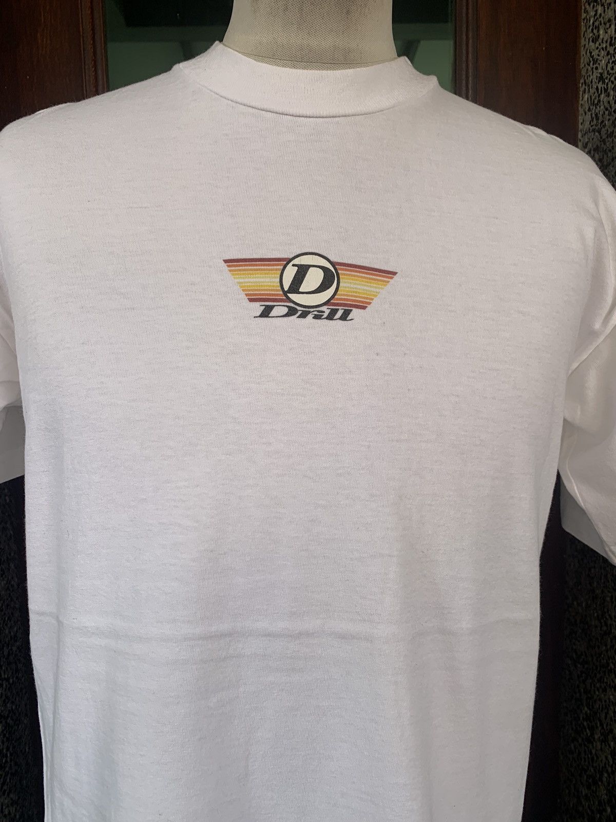 Vintage Vintage 90s Drill Streetwear Skate Surf T shirt Size US M / EU 48-50 / 2 - 4 Thumbnail