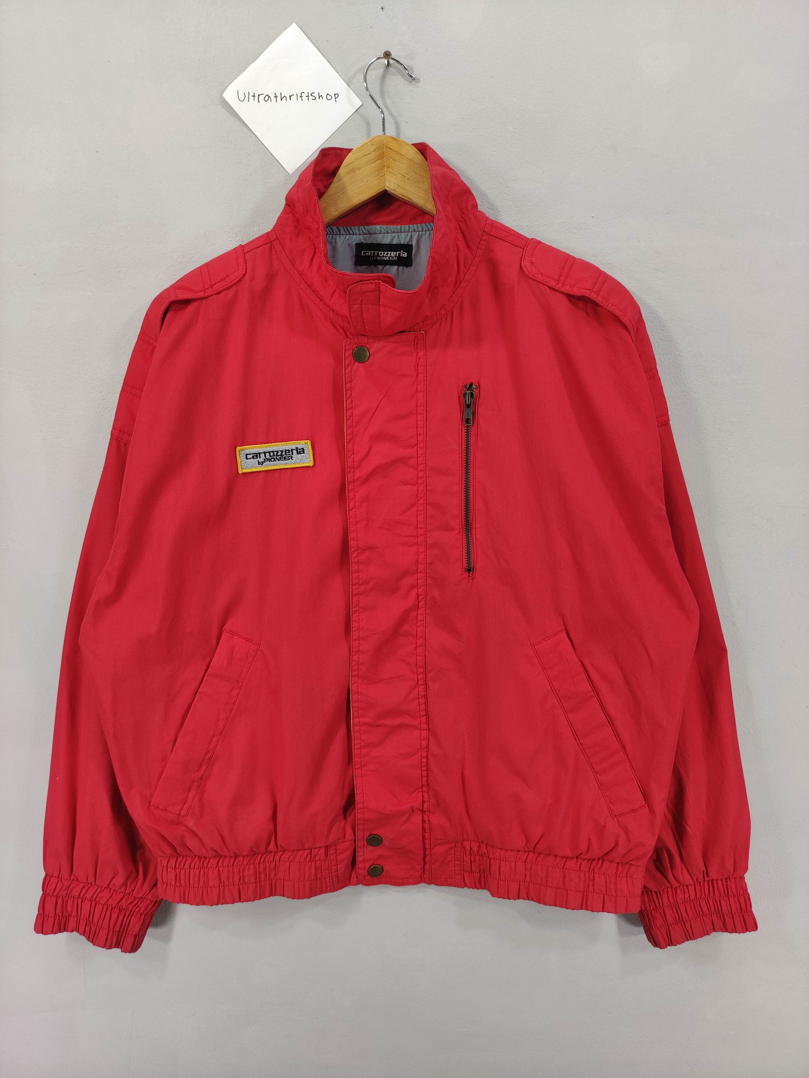 Japanese Brand Vintage Carrozzeria By Pioneer Jacket Zipper Size US L / EU 52-54 / 3 - 1 Thumbnail