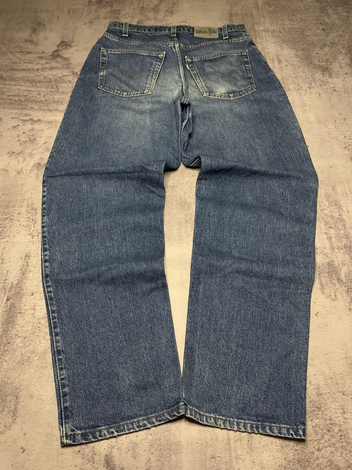 Levi's Very Rare 1993 Levi’s Silver Tab Blank Tab Loose Jeans USA Size US 32 / EU 48 - 5 Thumbnail