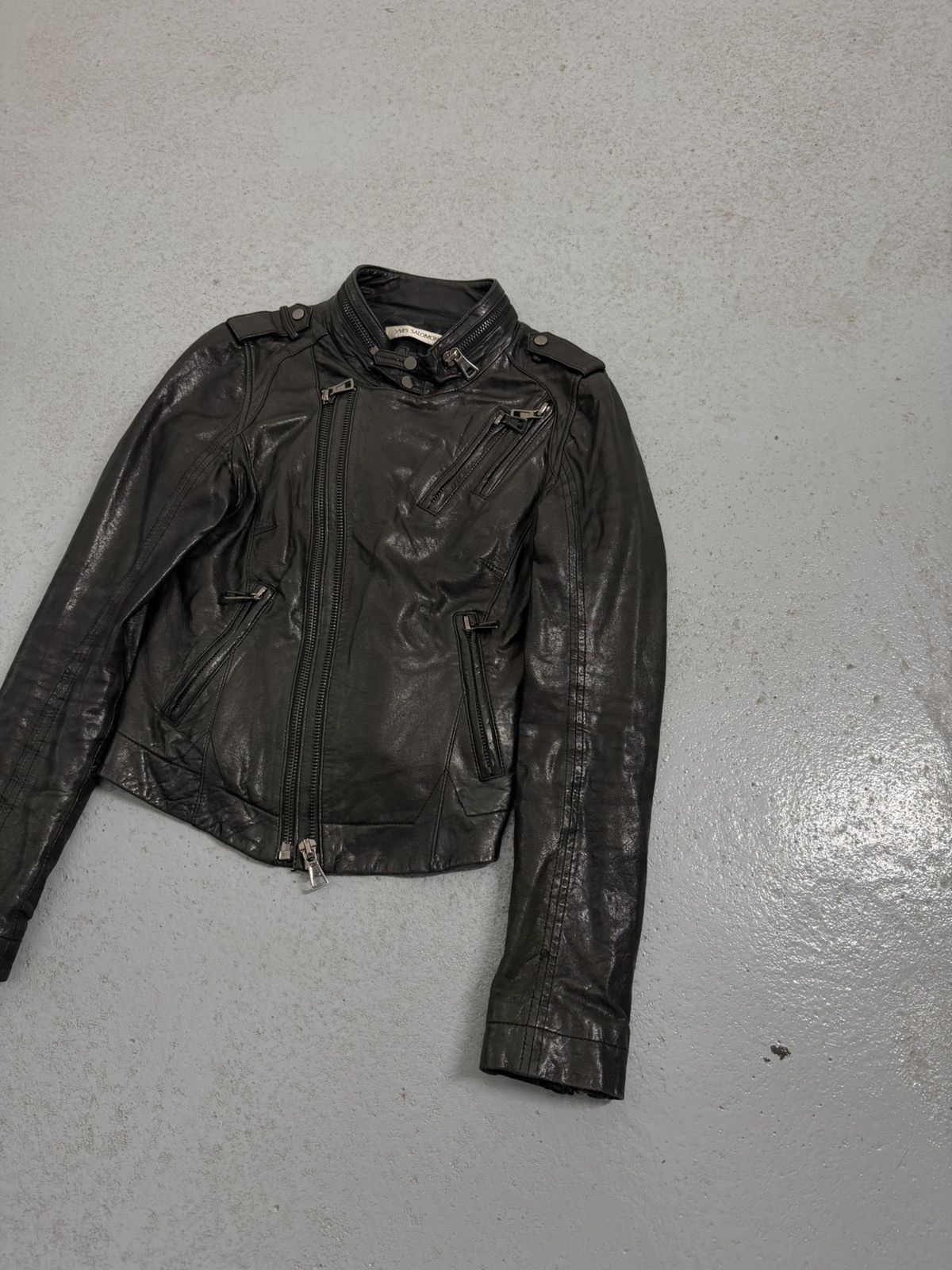 Yves Salomon Avant-garde Yves Salomon Multi-zip Lamp Leather Biker Jacket Size S / US 4 / IT 40 - 2 Thumbnail