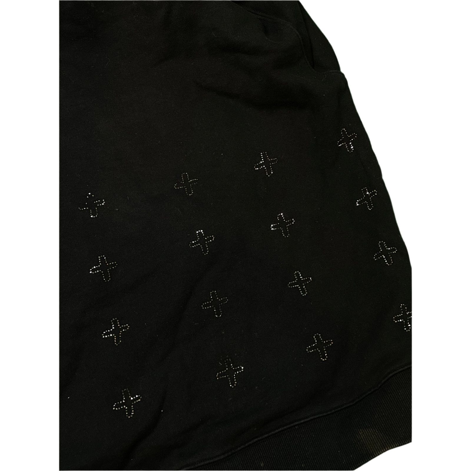Ksubi Ksubi Rhinestone Logo Black Hoodie Size US L / EU 52-54 / 3 - 4 Thumbnail