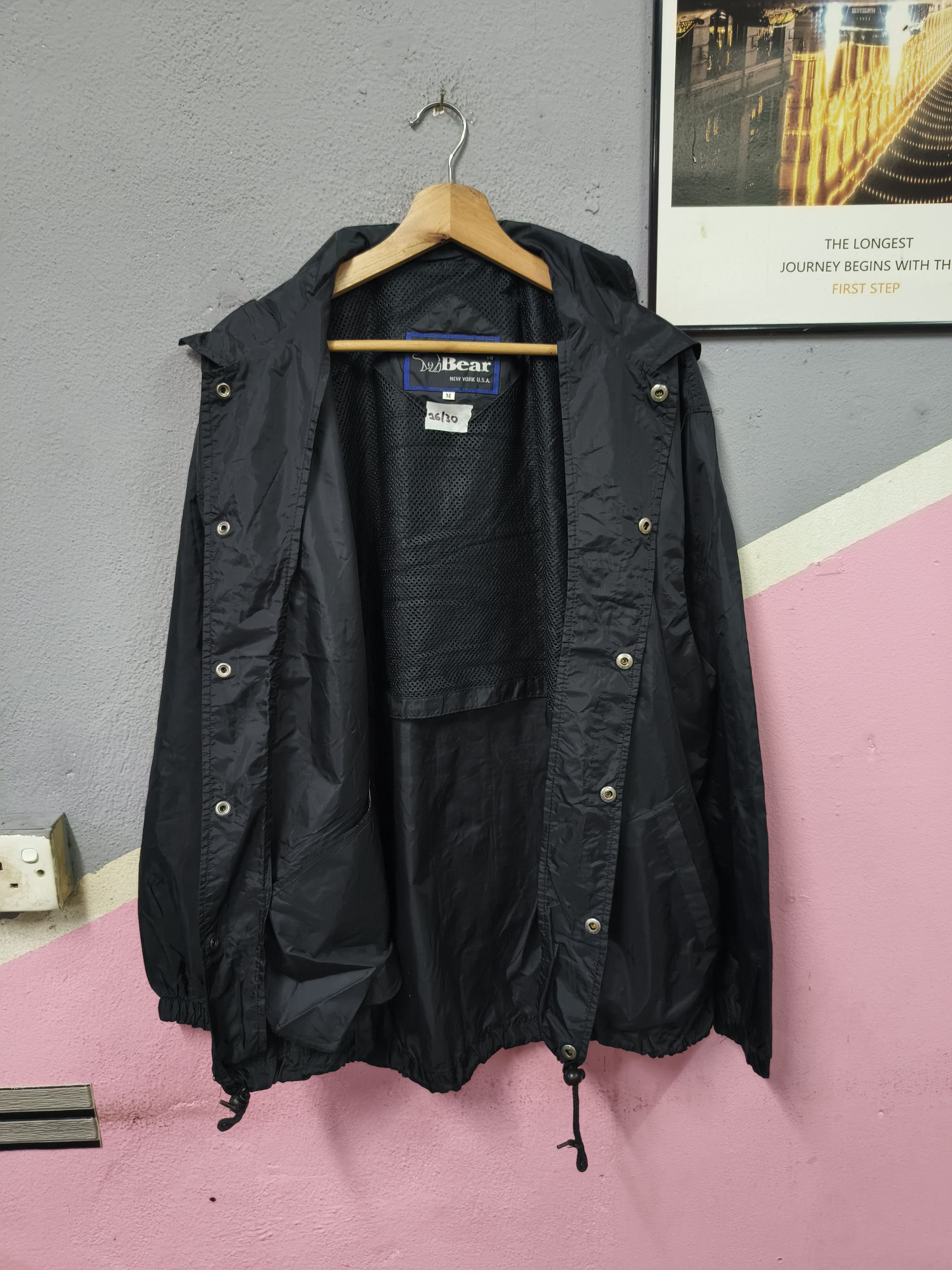 Japanese Brand BEAR NEW YORK USA OVERSIZED LIGHT JACKET BUTTON UP Size US M / EU 48-50 / 2 - 3 Thumbnail