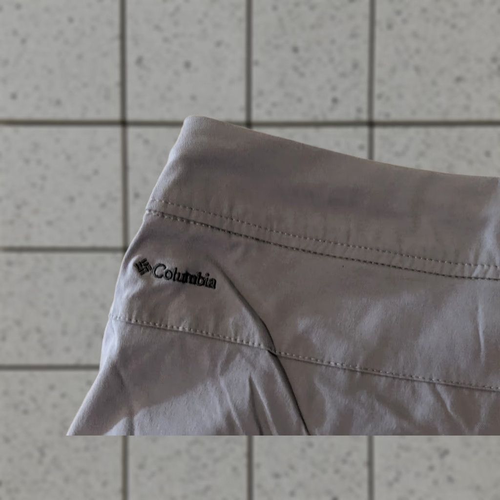 Vintage Womens Columbia Shorts 16 Gray Athletic Outdoor Hiking Size 38" / US 16 / IT 52 - 1 Thumbnail