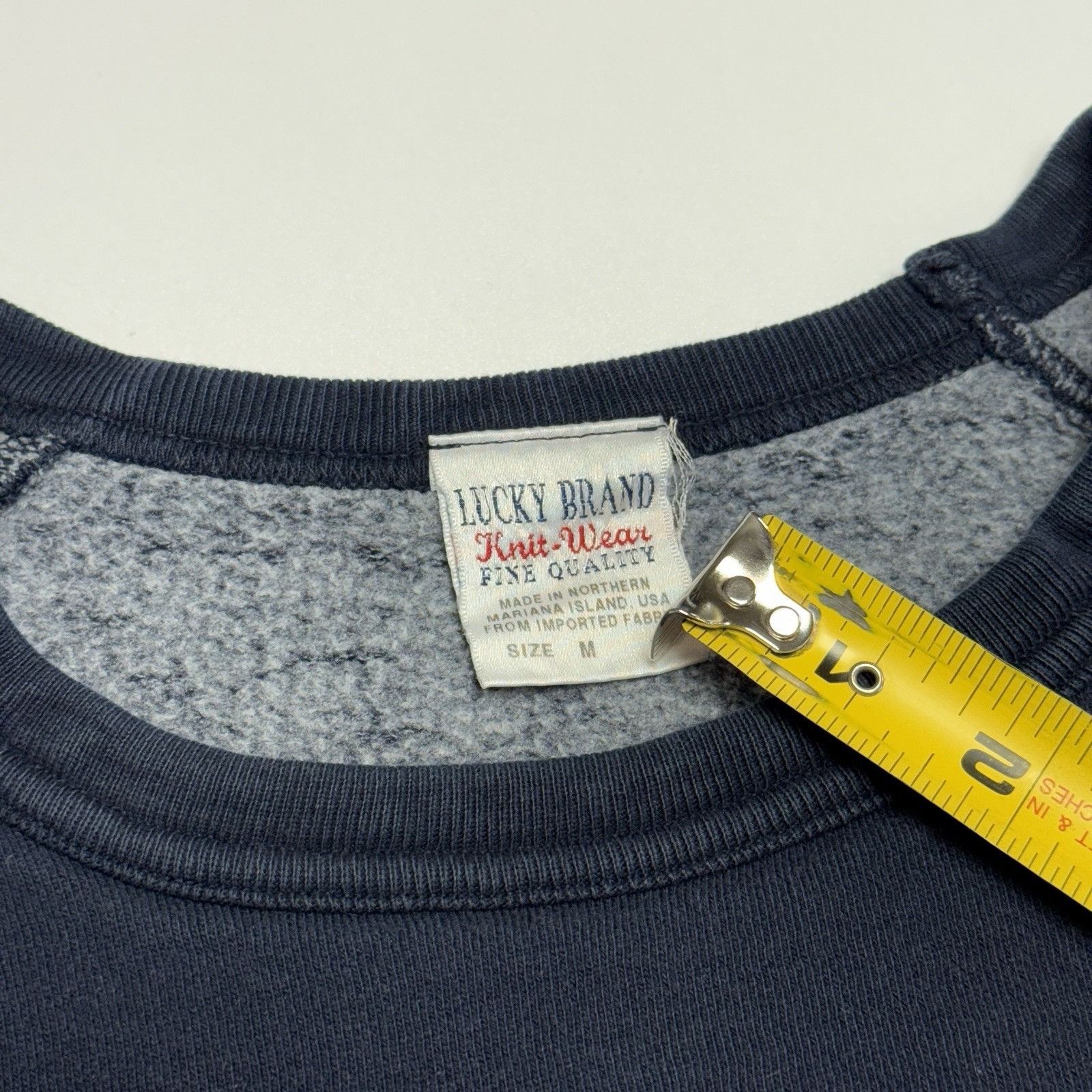 Lucky Brand Vintage Lucky Brand Knit Wear Sweatshirt Adult Medium Blue Size US M / EU 48-50 / 2 - 9 Thumbnail