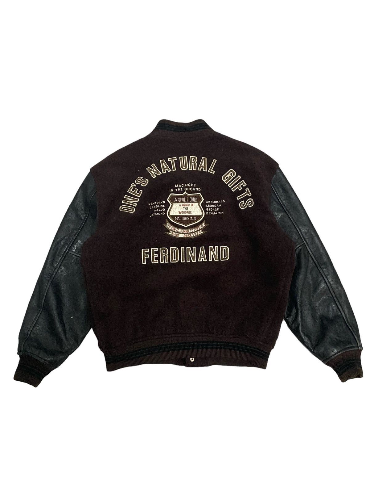 Japanese Brand × Vintage Offer‼️Vintage Machope Japanese Varsity Jacket Size US M / EU 48-50 / 2 - 1 Thumbnail