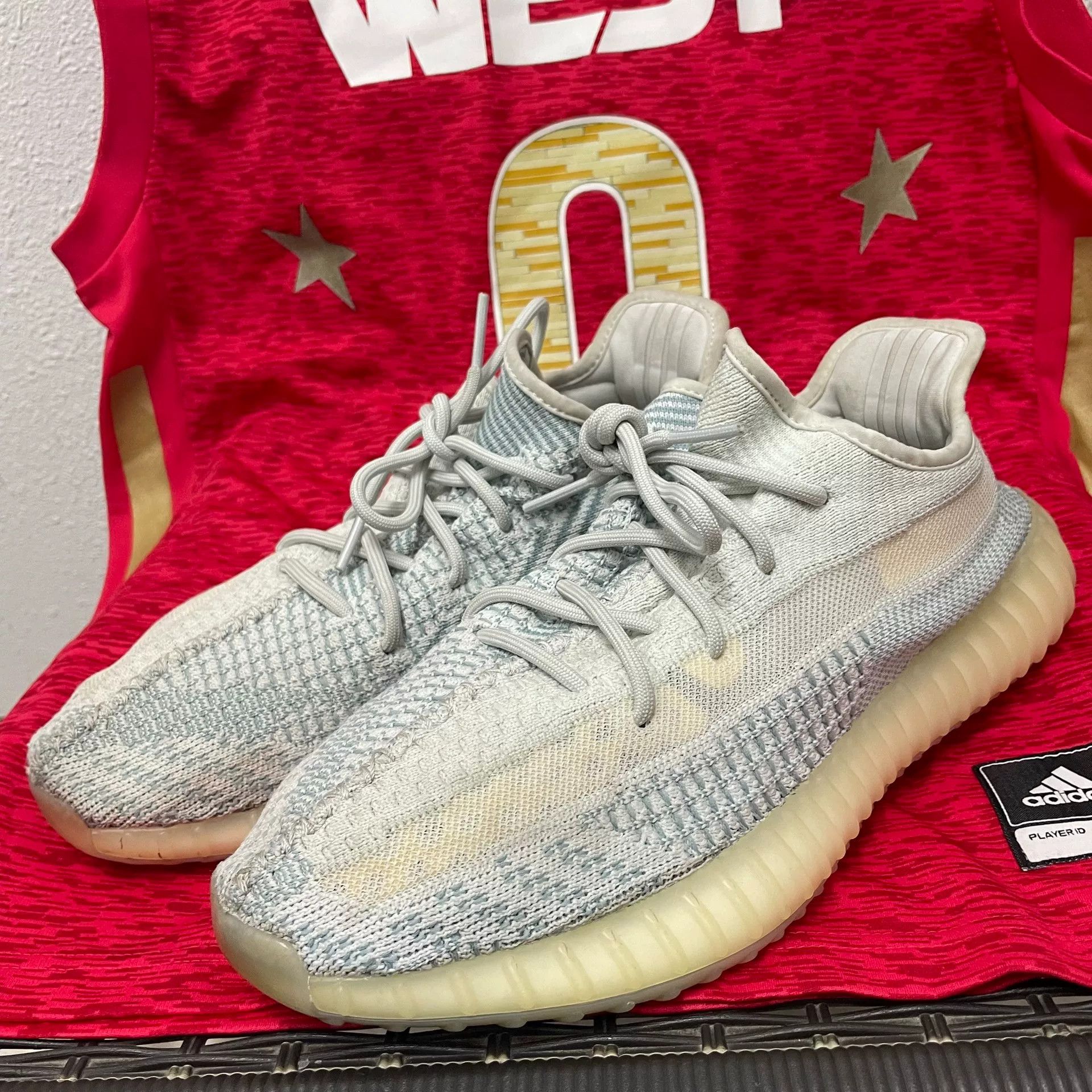 Adidas Adidas YEEZY Blue Lowtop Sneakers 11.5 Men Size US 11.5 / EU 44-45 - 1 Thumbnail