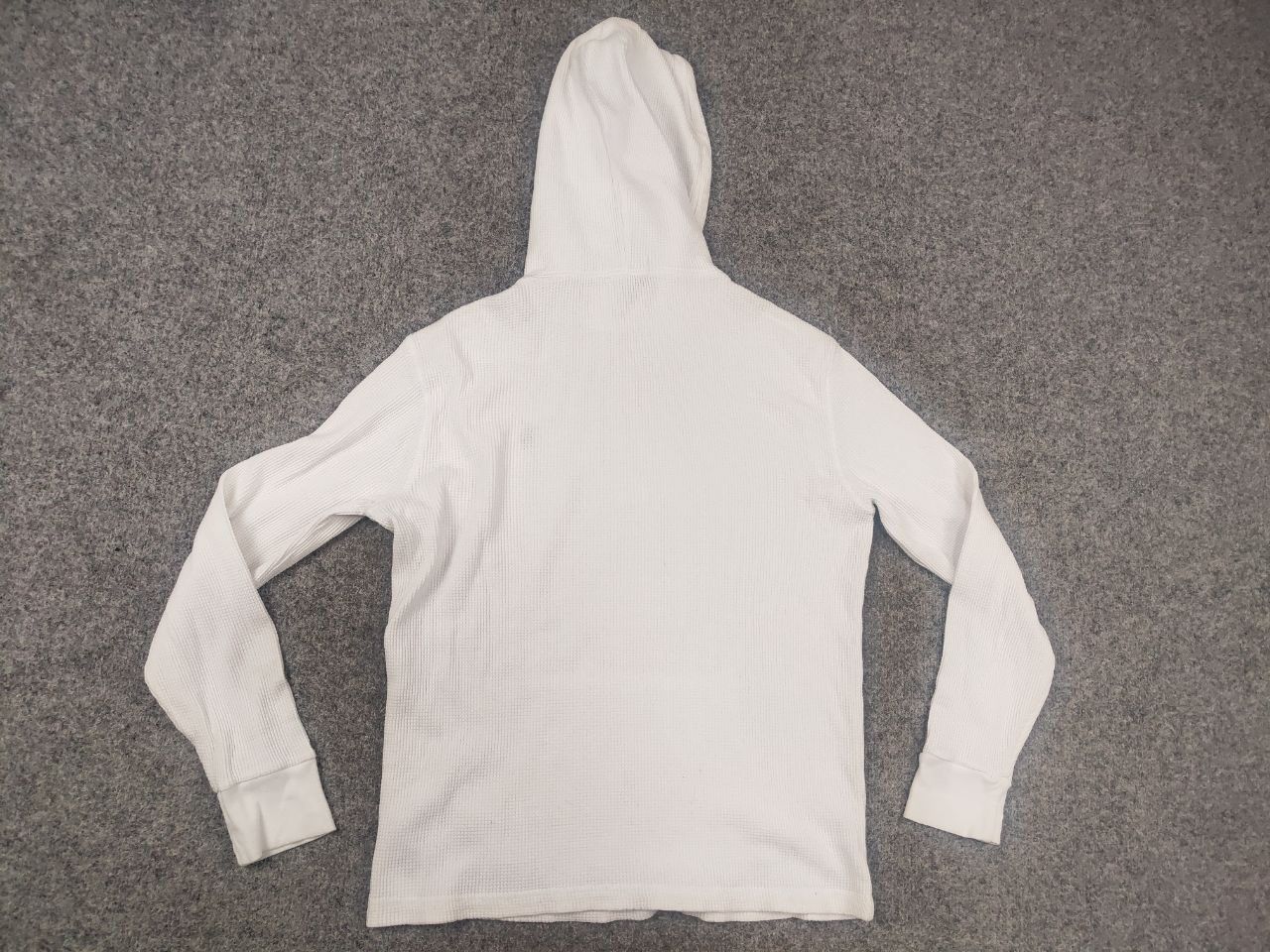 Polo Ralph Lauren Polo Ralph Lauren Vintage waffle White fabric Hoodie Size US S / EU 44-46 / 1 - 11 Thumbnail
