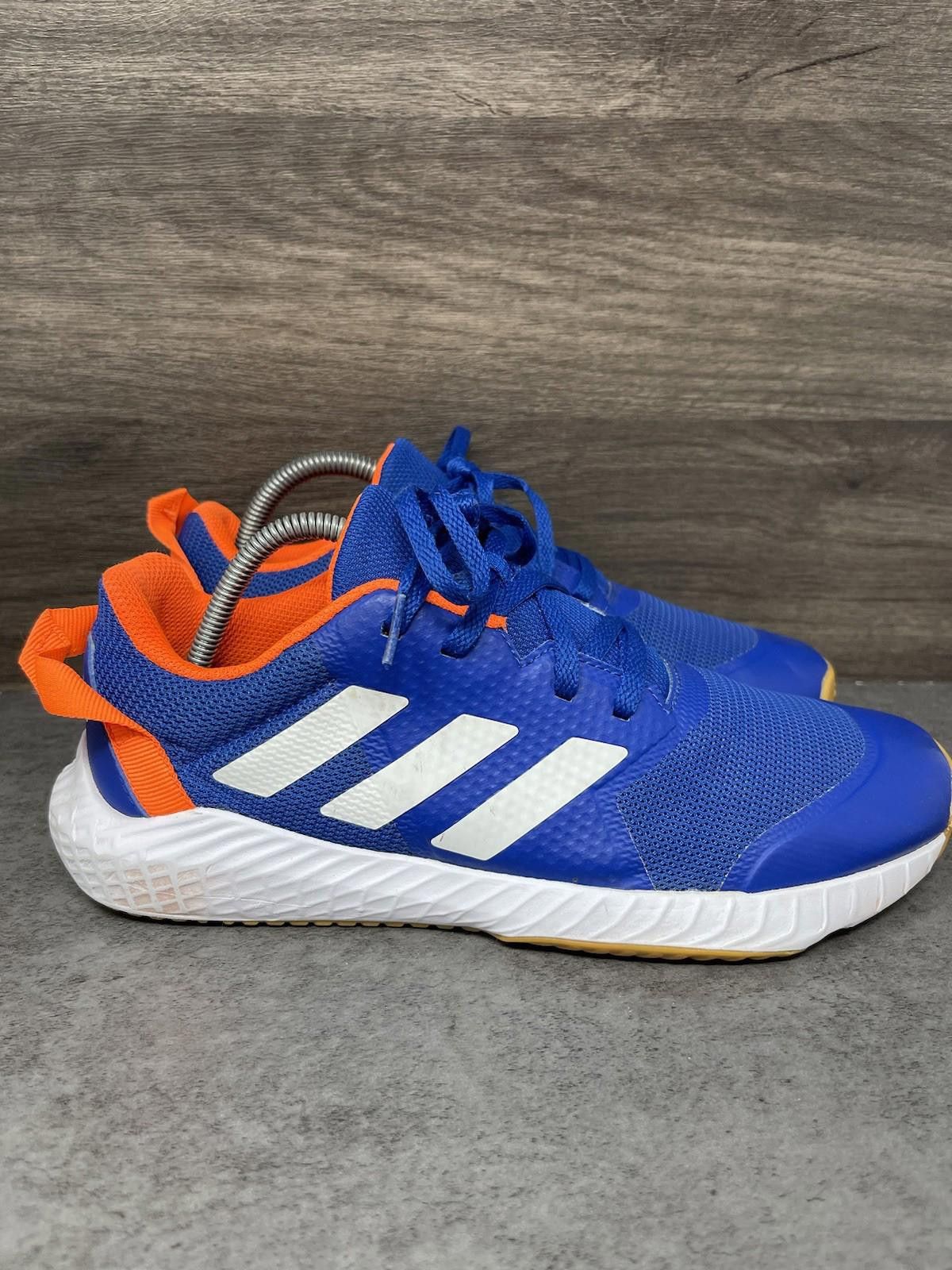 Adidas Adidas Fortagym K Sneakers Kids Size 6 Blue Orange Running Size US 6 / EU 39 - 5 Thumbnail