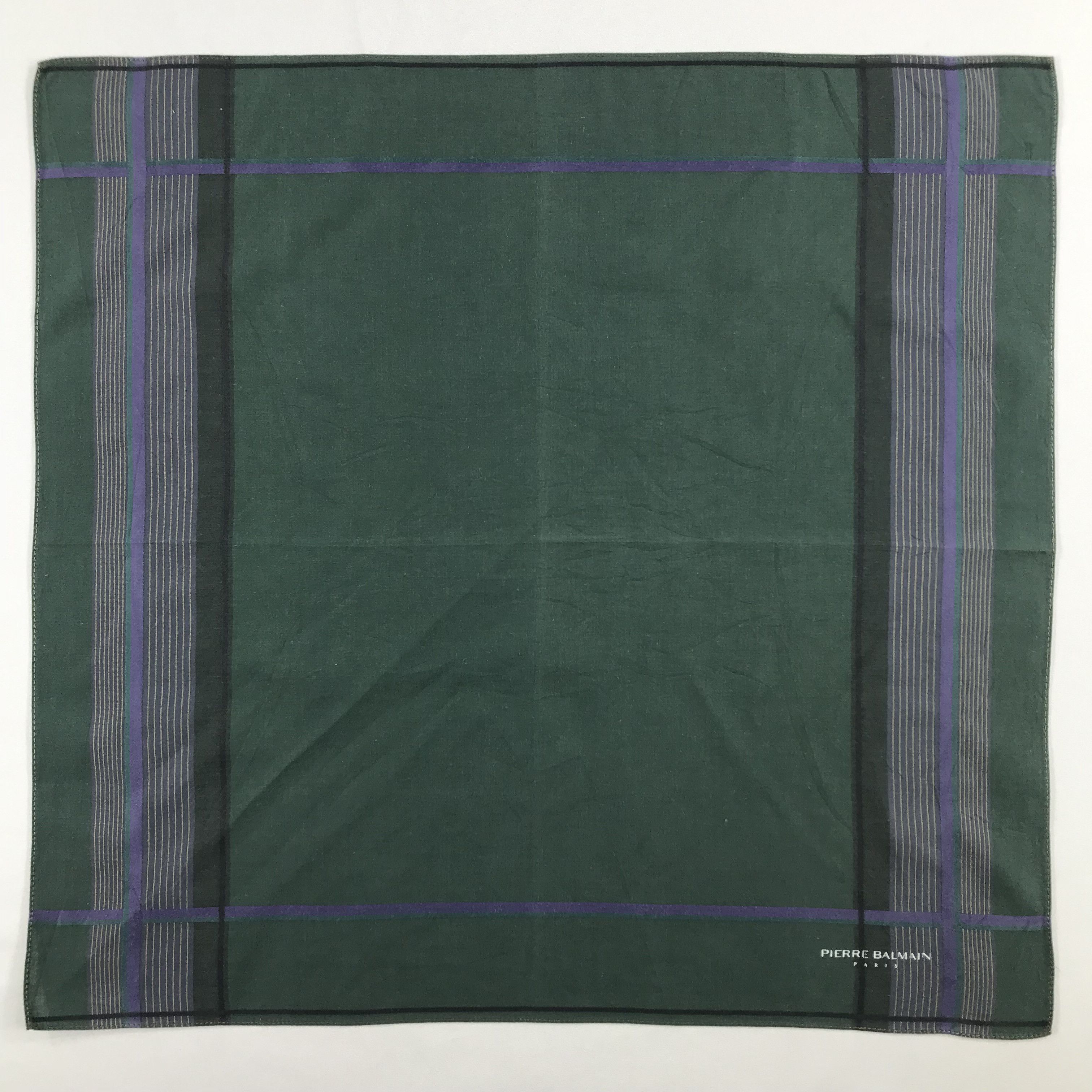 Pierre Balmain × Vintage Pierre Balmain Bandana / Handkerchief / Neckerchief - S2306 Size ONE SIZE - 1 Thumbnail