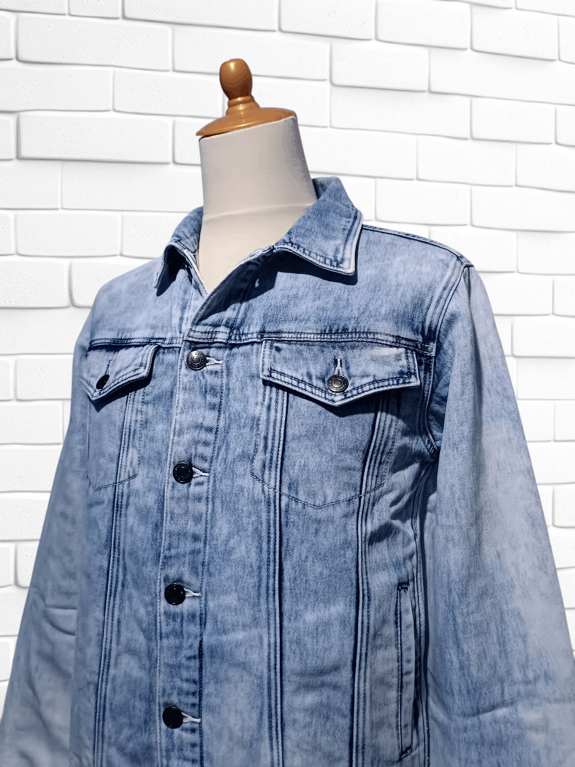 JACKROSE Vintage Jack Rose Acid Wash Denim Size US M / EU 48-50 / 2 - 2 Thumbnail