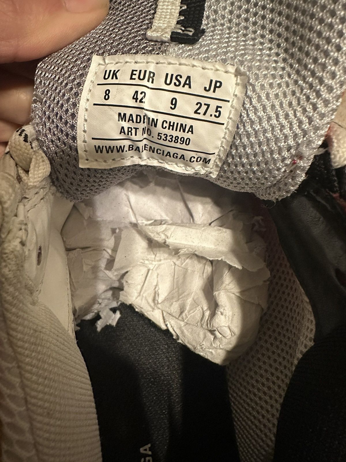 Balenciaga Balenciaga Triple S Size US 9 / EU 42 - 6 Thumbnail