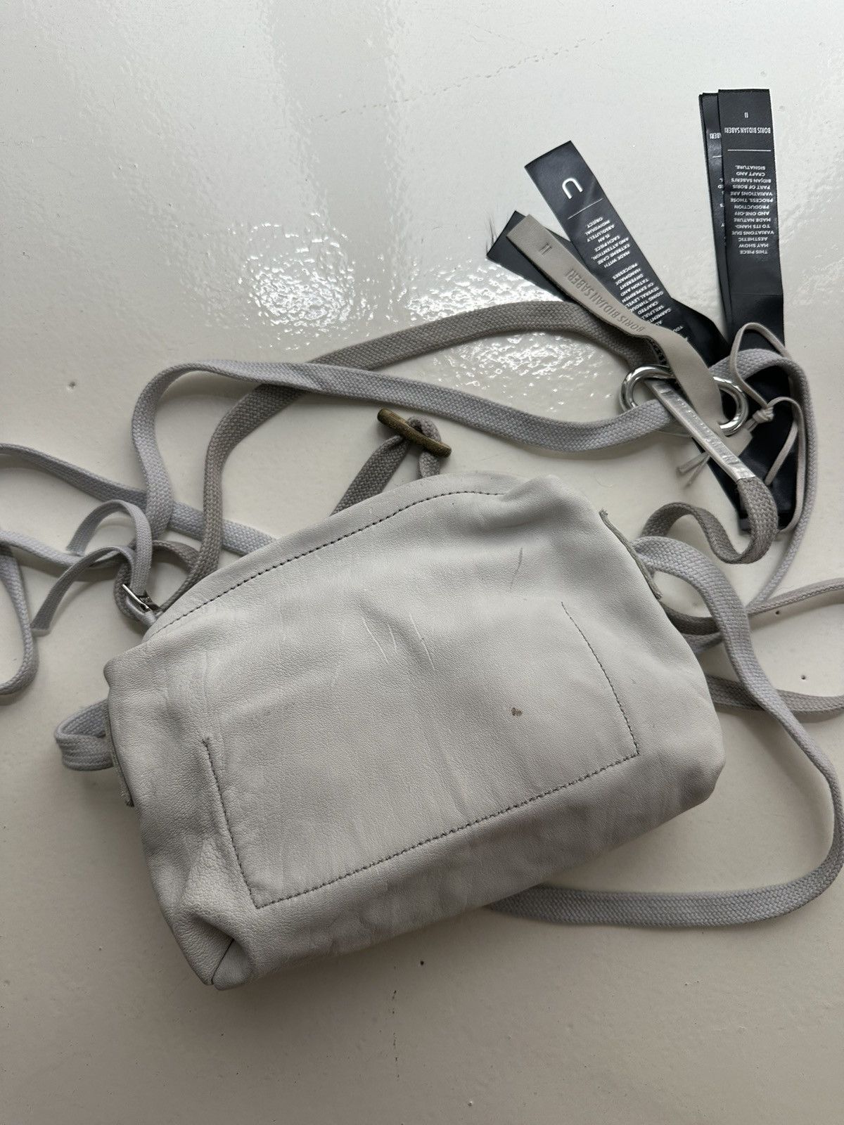 Boris Bidjan Saberi Primitive XS small messenger bag Size ONE SIZE - 2 Thumbnail