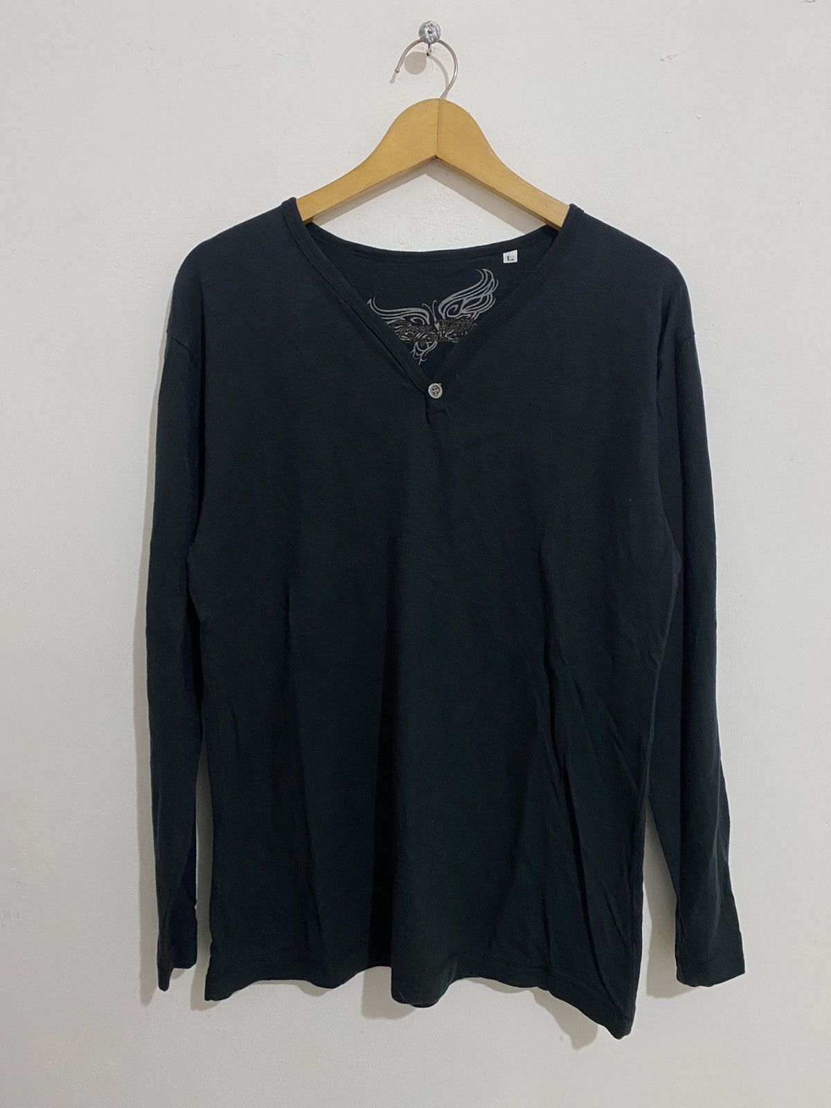 If Six Was Nine Freewild japanes longsleeve black ifsixwasnine AA0161 Size US L / EU 52-54 / 3 - 1 Thumbnail