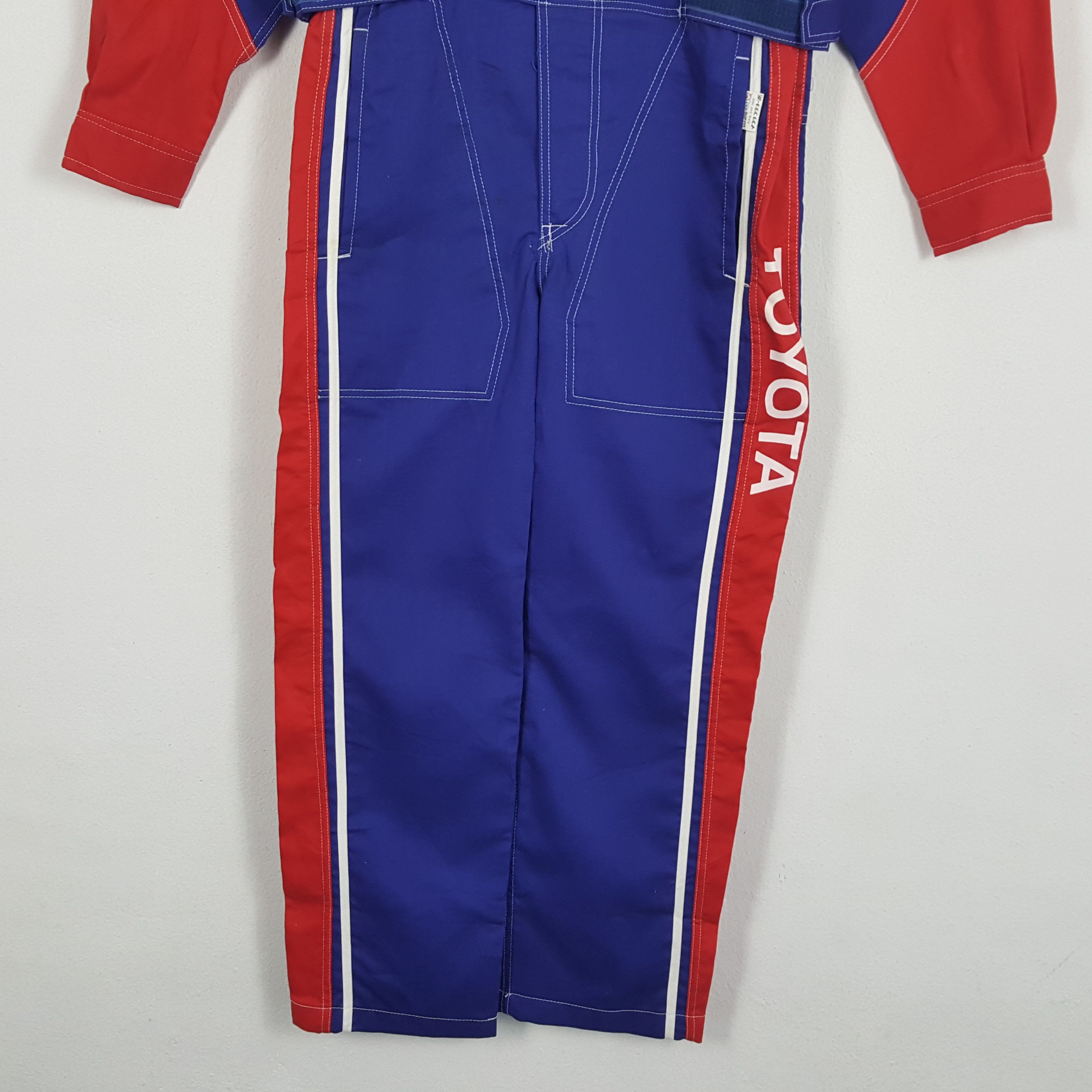 Japanese Brand × Vintage TOYOTA TOYOPET TECNO Motorsports Racing Coverall Jacket Size US S / EU 44-46 / 1 - 6 Thumbnail