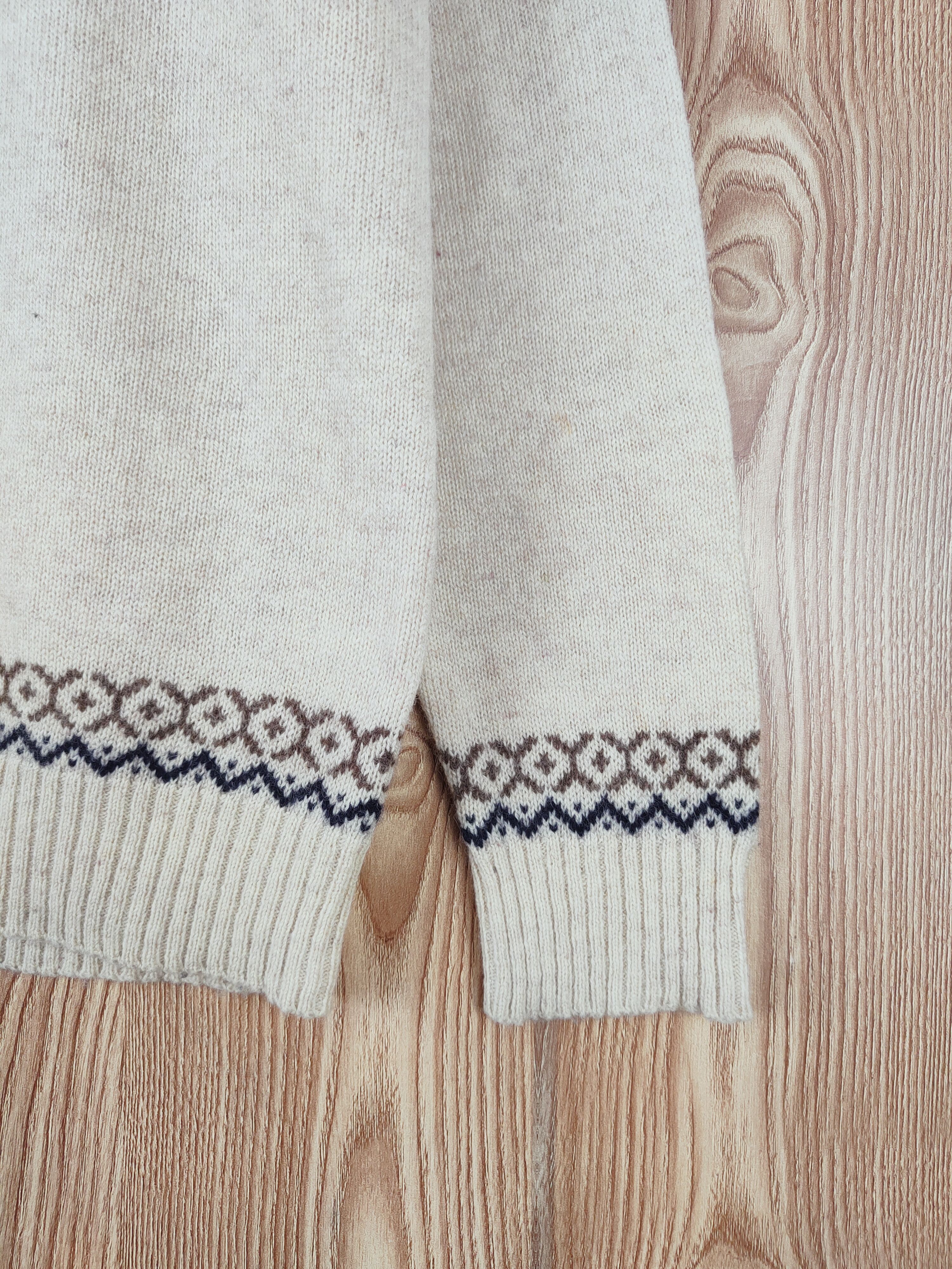 Japanese Brand × Vintage Kearney House Cream Knitwear Sweatshirts #W676 Size M / US 6-8 / IT 42-44 - 6 Thumbnail