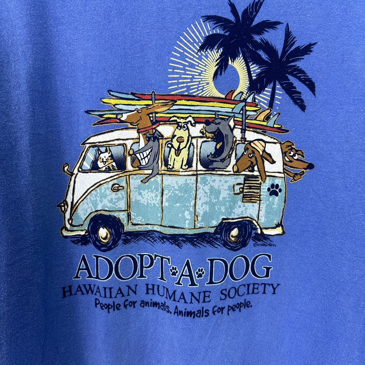 Sun Surf Vintage Crazy Shirts Back Heat Adopt A Dog Surfing A834 Size US M / EU 48-50 / 2 - 6 Thumbnail
