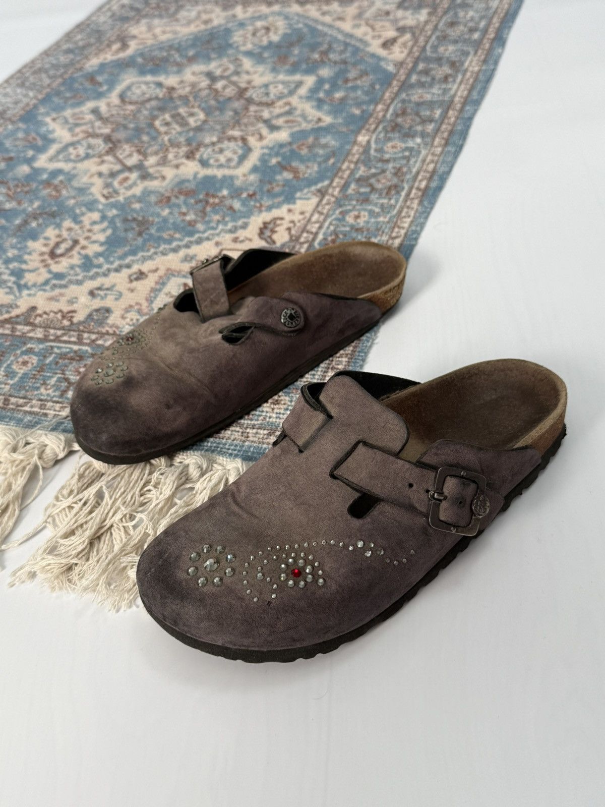 Birkenstock Rare Birkenstock Boston Rock Star Baby Sandals Shoes Size US 8 / IT 38 - 1 Thumbnail
