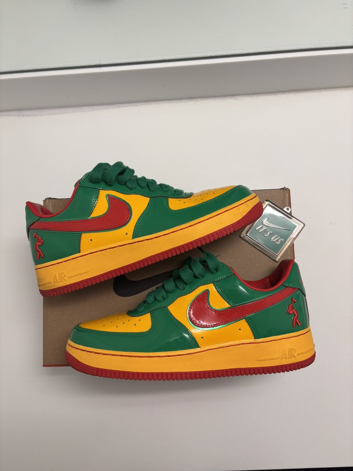 Lil Yachty × Nike Air Force 1 Low Concrete Boys Lucky Green