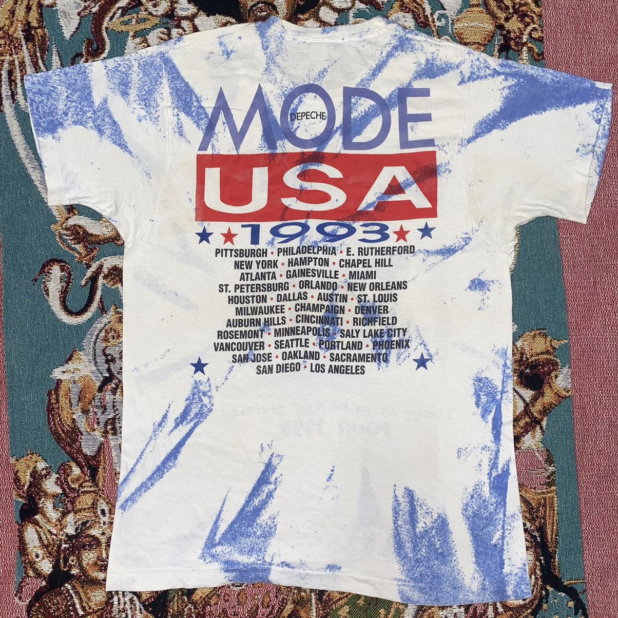 Band Tees Vintage 90S DEPECHE MODE Band Tee Size US XL / EU 56 / 4 - 2 Thumbnail