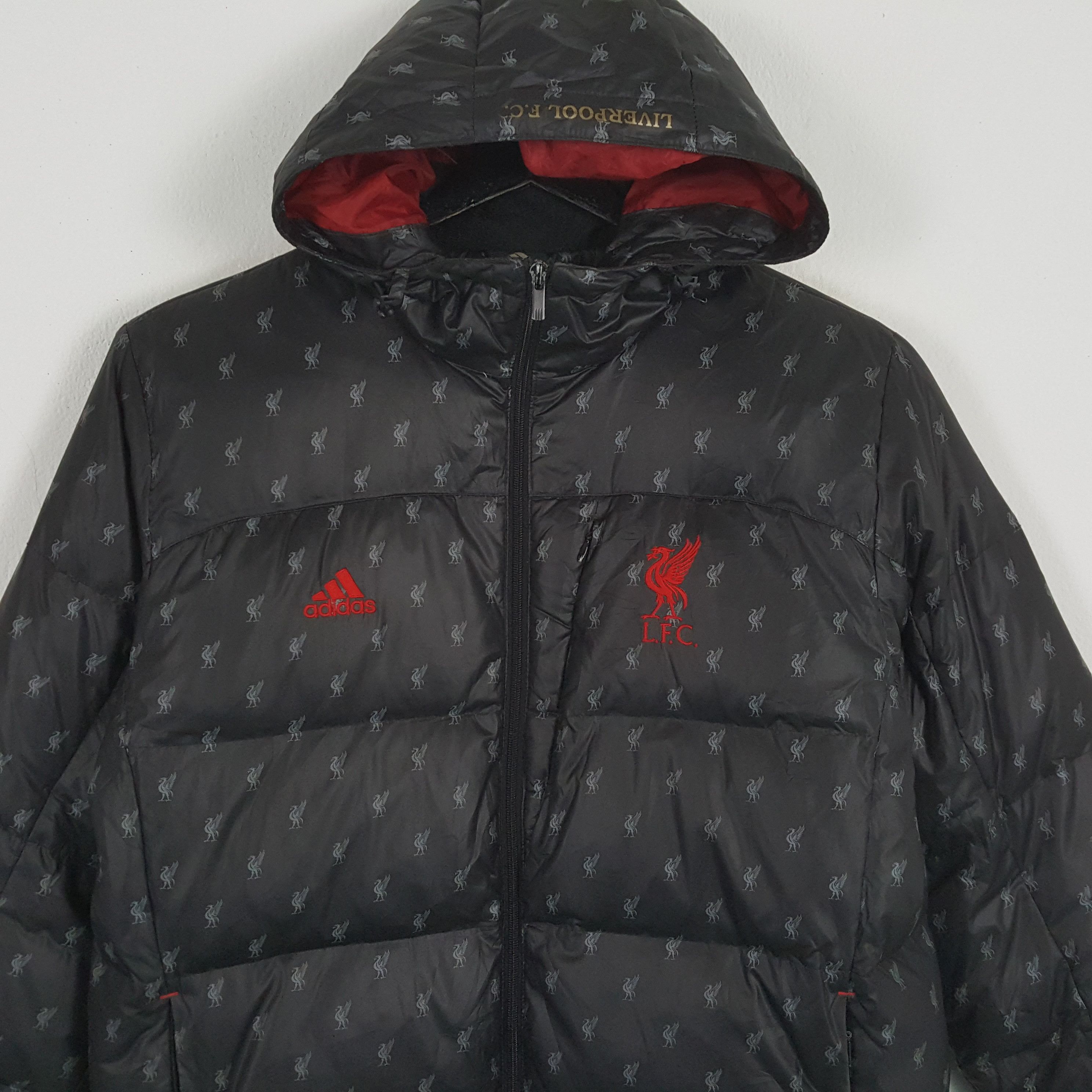 Adidas × Vintage ADIDAS LIVERPOOL Football Soccer Club Winter Jacket Size US L / EU 52-54 / 3 - 2 Thumbnail