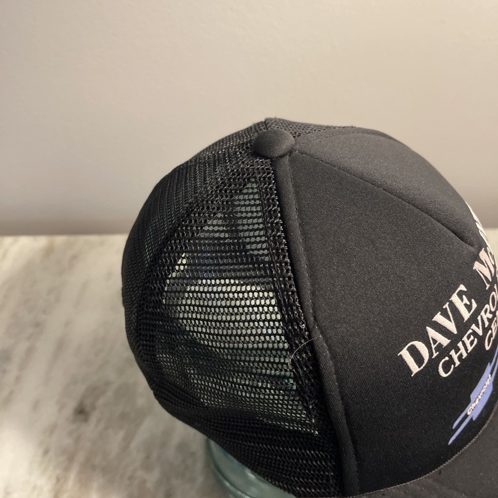 Vintage Dave McIntire Chevrolet-Isuzu Centers Snapback Trucker Hat Size ONE SIZE - 4 Thumbnail