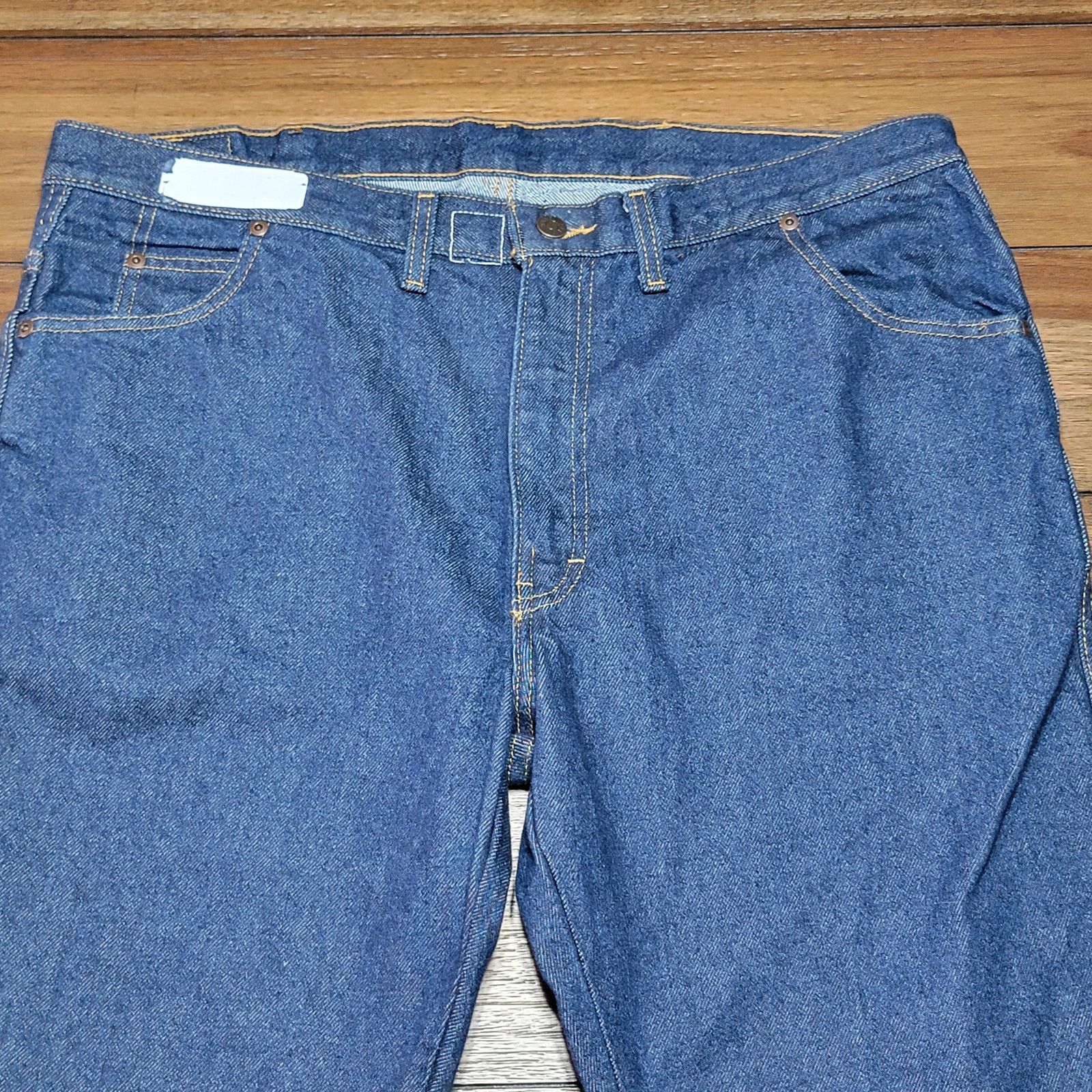 Other Double Knot Straight Denim Jeans - Size 38 X 32 Size US 38 / EU 54 - 2 Thumbnail