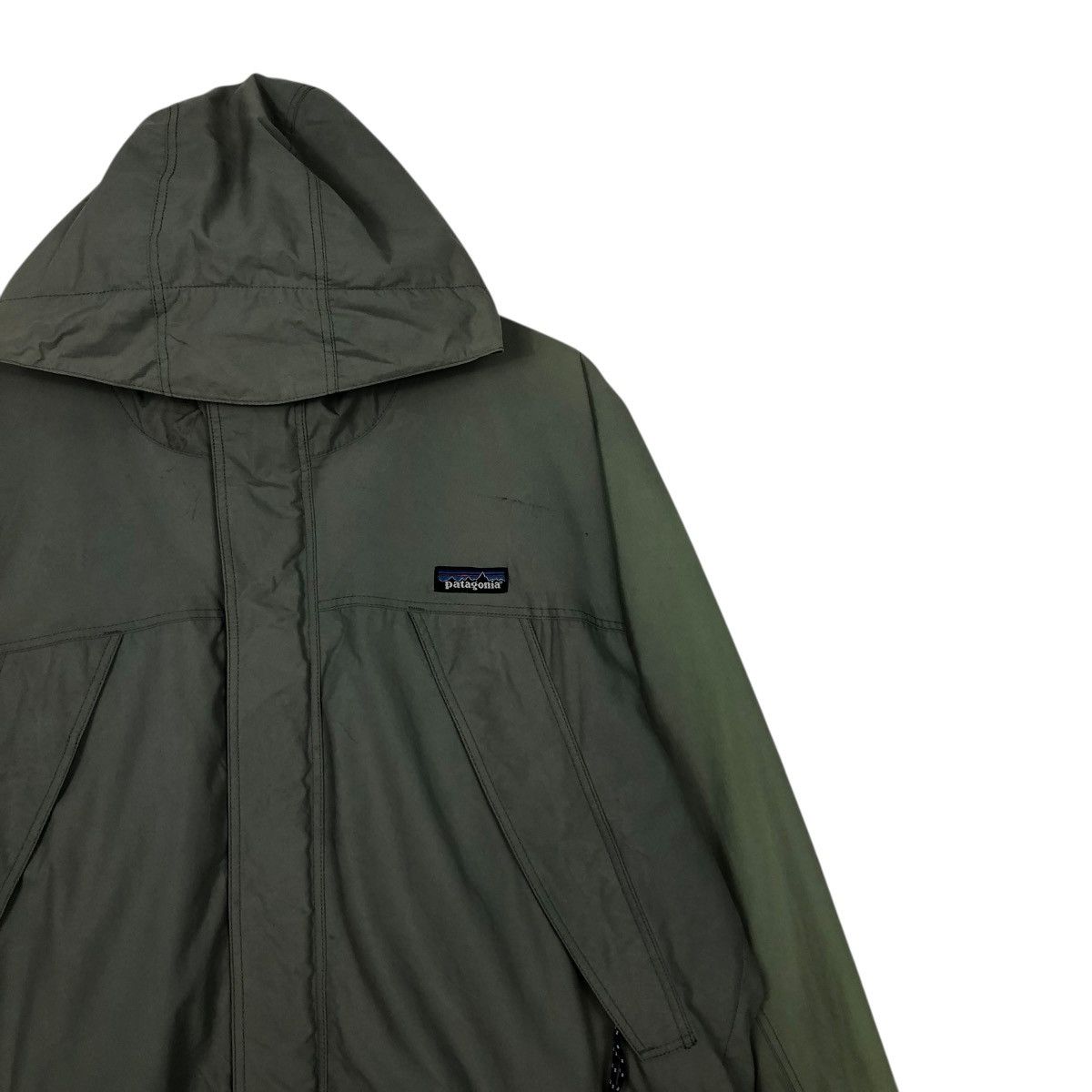 Patagonia 🔥VINTAGE WINDBREAKER JACKET PATAGONIA OLIVE OIL GREEN Size US M / EU 48-50 / 2 - 8 Thumbnail