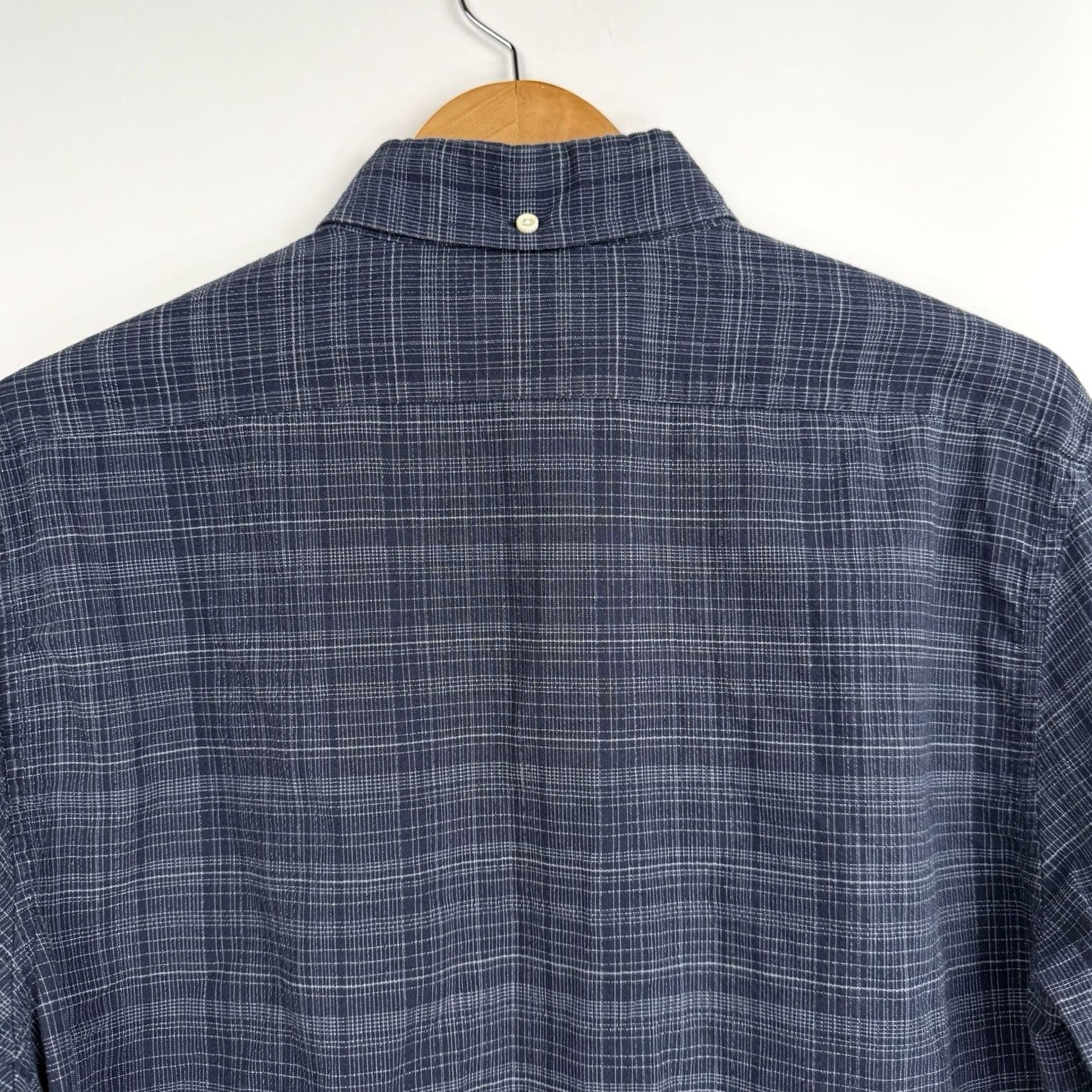 Taylor Stitch Taylor Stitch Shirt Mens 42 Organic Cotton Woven Long Sleeve Button Up Navy Size US XL / EU 56 / 4 - 7 Thumbnail