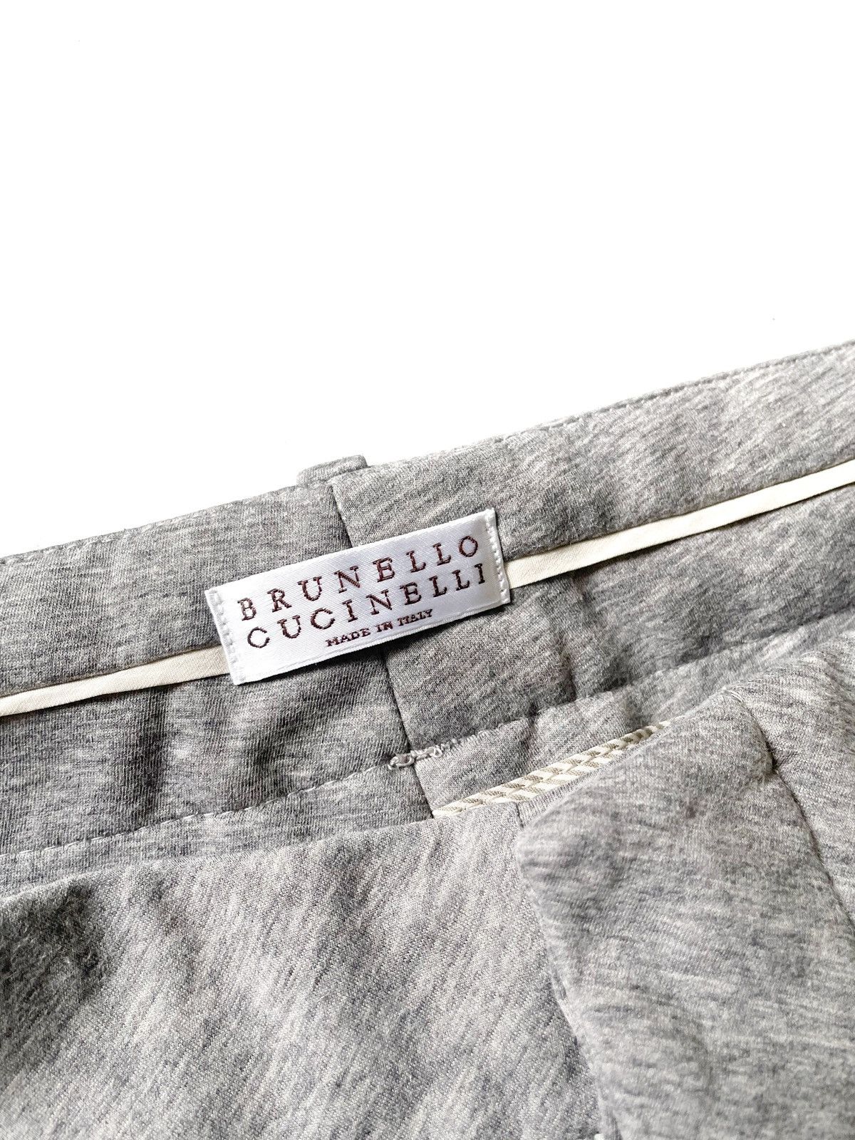 Brunello Cucinelli Brunello Cucinelli Women Trousers Grey Pants Size 36/M Size 27" / US 4 / IT 40 - 5 Thumbnail