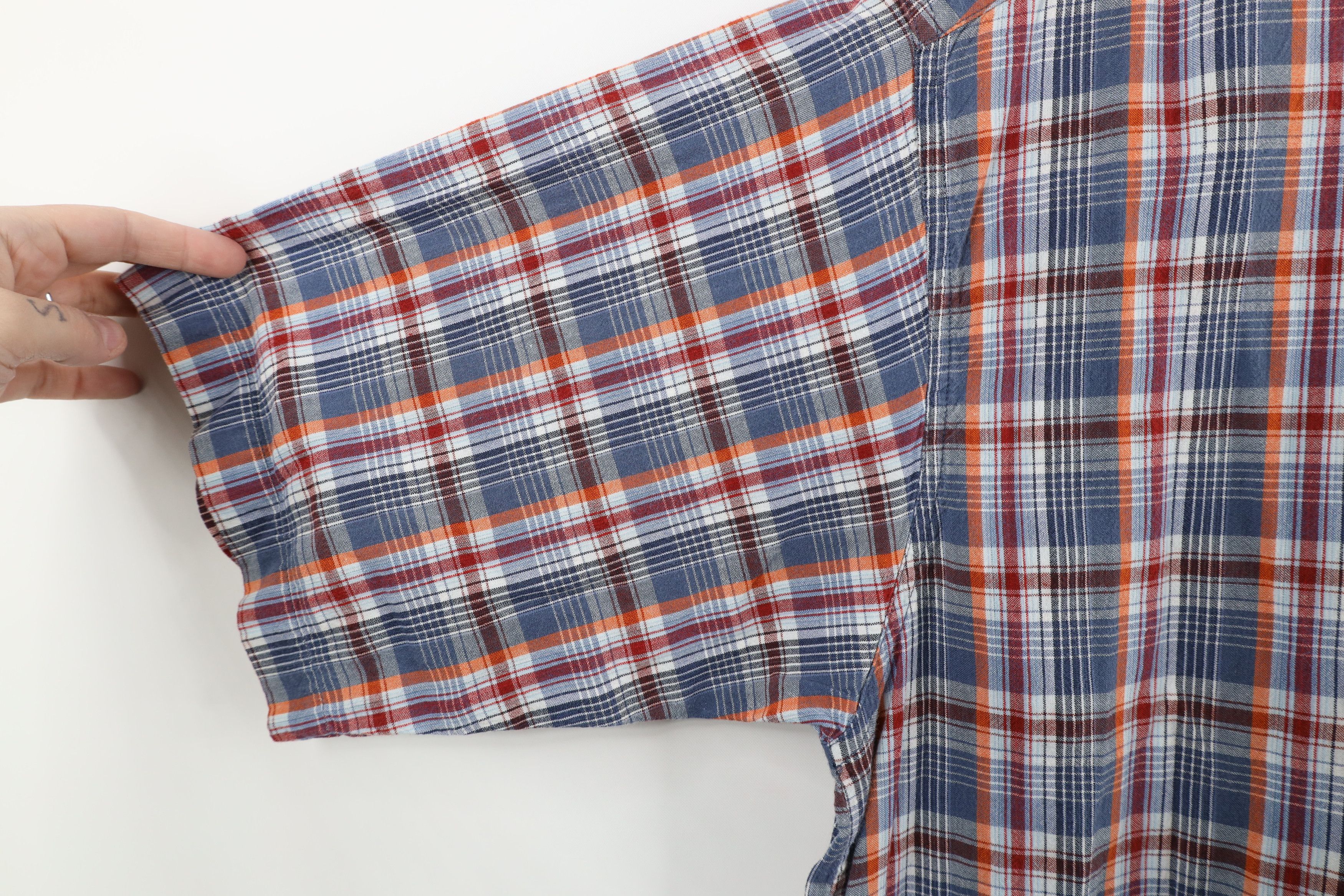 Columbia × Vintage Vintage Columbia Rainbow Plaid Collared Button Down Shirt Size US XL / EU 56 / 4 - 6 Thumbnail