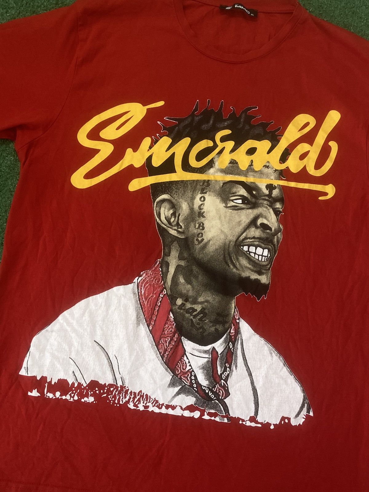 Band Tees 21 savage tshirt tee Size US XL / EU 56 / 4 - 2 Thumbnail