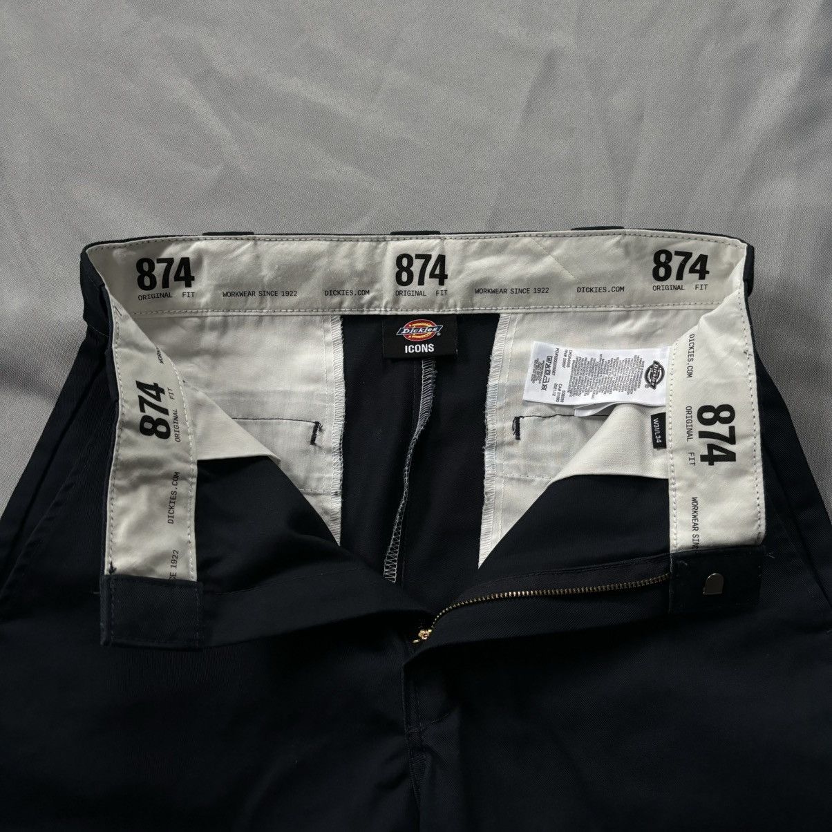 Dickies Dickies Icon 874 pant classic fit dark blue 31/34 streetwear Size US 31 - 2 Thumbnail