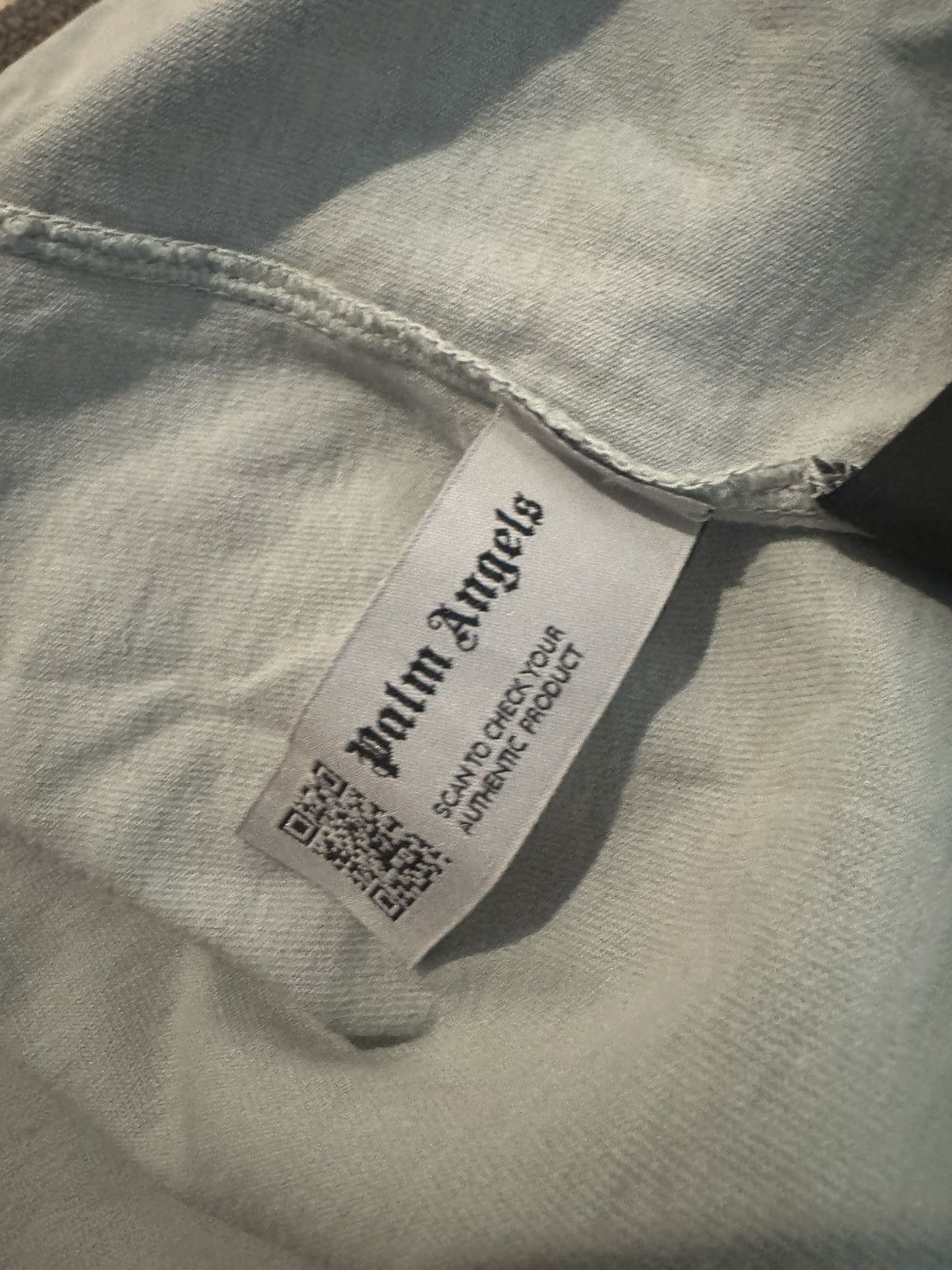 Palm Angels Palm Angels Blue Grey Tee Size US S / EU 44-46 / 1 - 5 Thumbnail