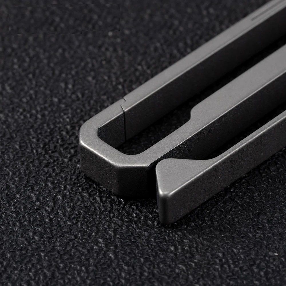 Other Titanium Waist Belt Buckle Key Ring EDC Keychain Small Size Size ONE SIZE - 3 Thumbnail