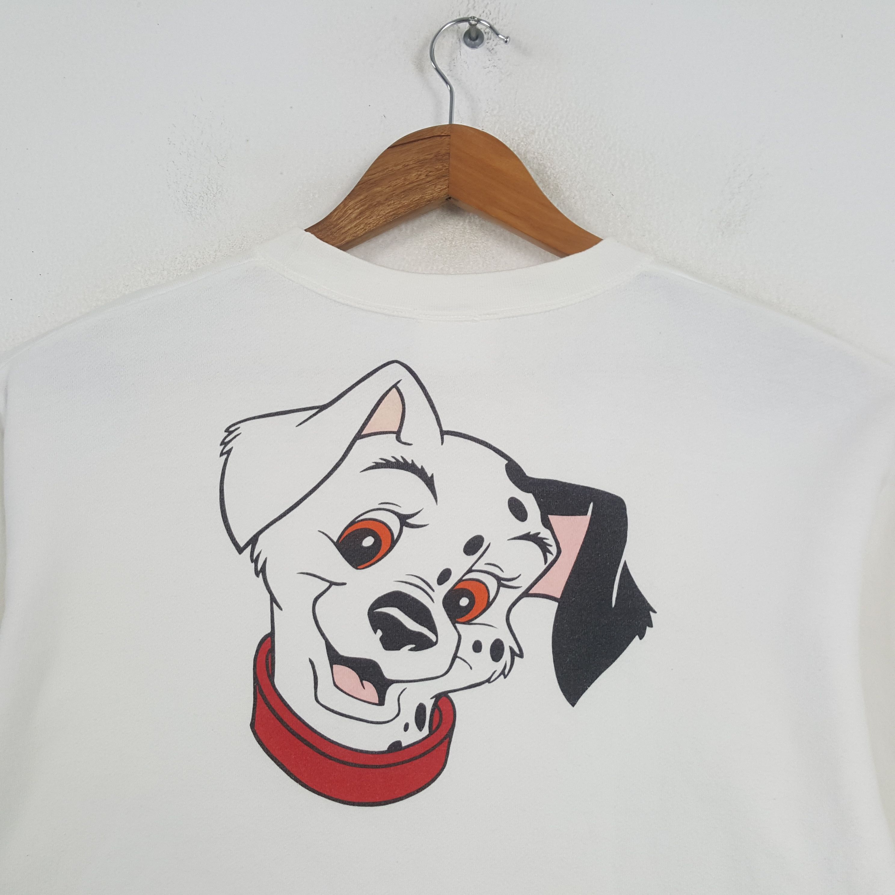 Cartoon Network × Disney × Vintage Vintage 101 Dalmatians Disney's Movie Sweatshirt C283N26 Size US M / EU 48-50 / 2 - 2 Thumbnail