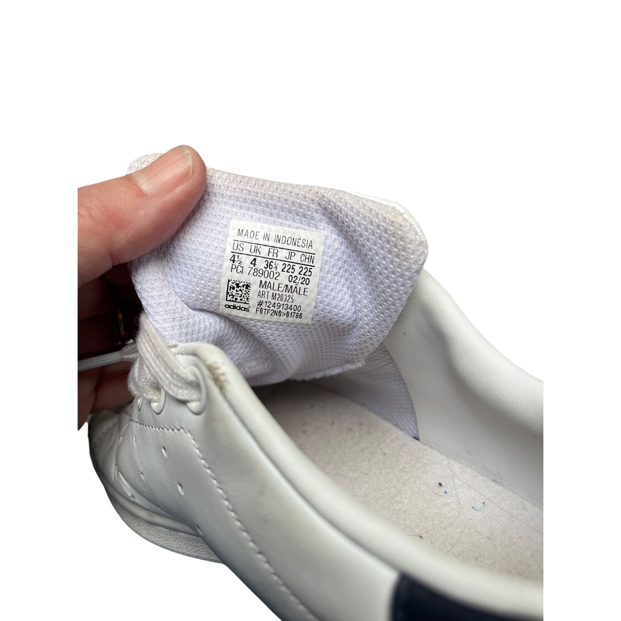Adidas Adidas Stan Smith Originals White Dark Blue Sneakers Mens 4 Size US 5.5 / IT 35.5 - 8 Thumbnail