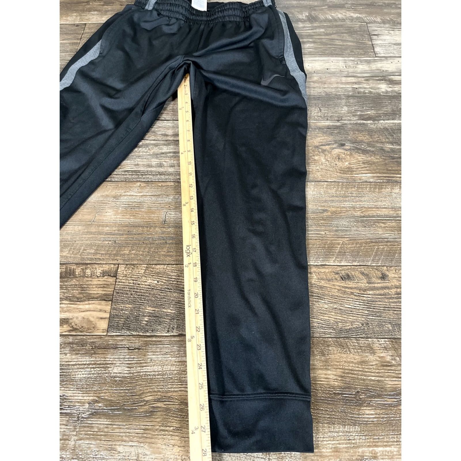 Nike Nike ELITE Pants Jogger Mens L Dri-Fit Lined Warmup Gray/Black Size US 33 - 2 Thumbnail