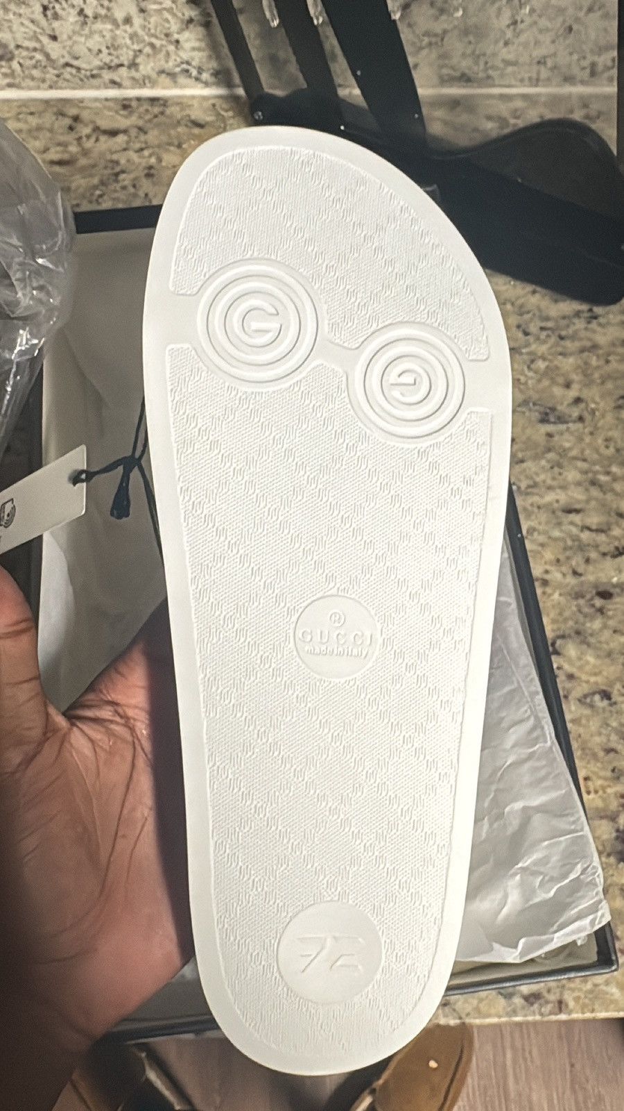 Gucci Gucci slides Size US 11 / EU 44 - 5 Thumbnail