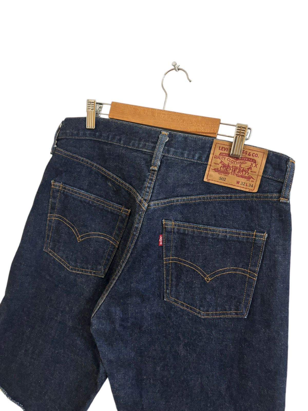 Levi's × Levi's Vintage Clothing LEVI’S BIG E 502 XX SHORT DENIM Size US 32 / EU 48 - 12 Thumbnail