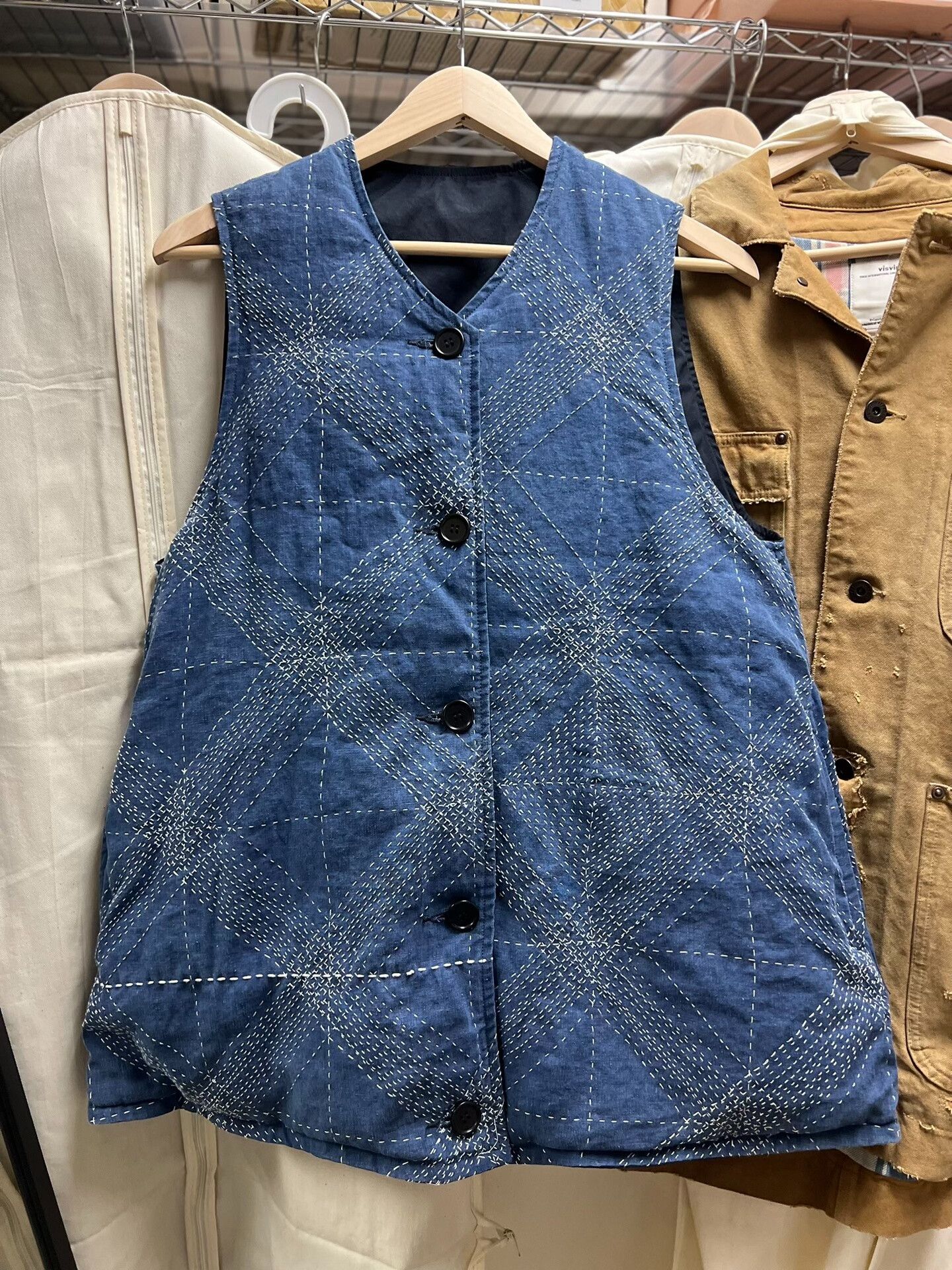 Visvim VISVIM 24 ICT KORA DOWN VEST (VT.SHIBORI) | Grailed