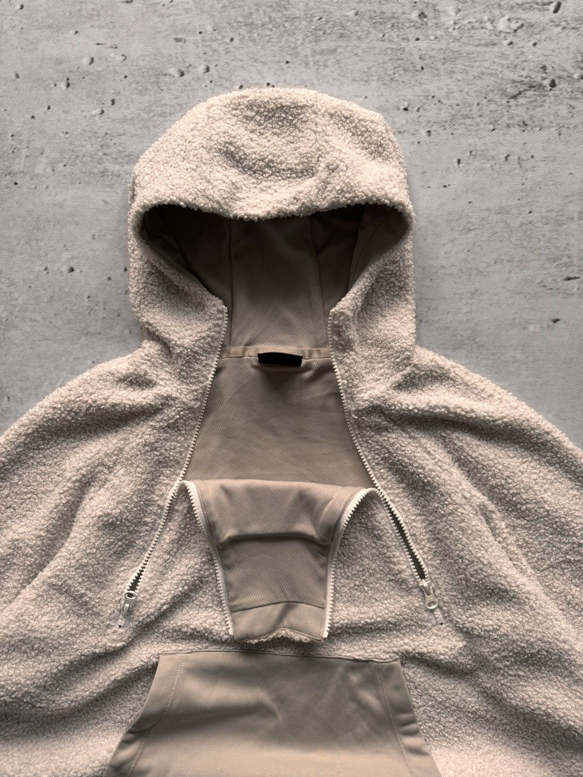 Nike × Vintage NIKE TEDDY VINTAGE CENTER LOGO OVERSIZE HOODIE Size US M / EU 48-50 / 2 - 6 Thumbnail