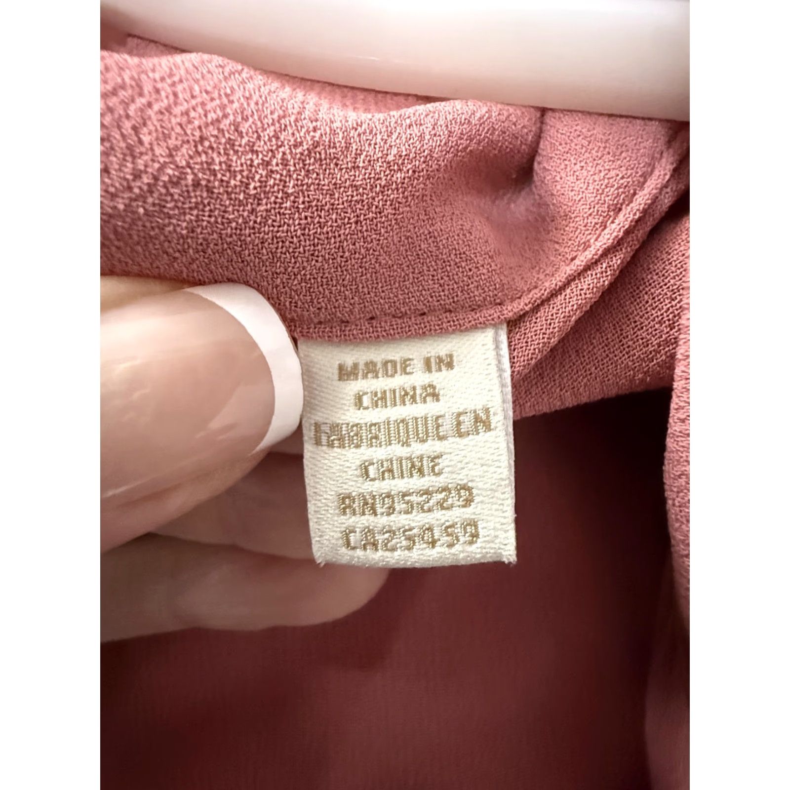 Ted Baker Ted Baker Faithiy Dress Womens 1 Pink Ruffle Tie Neck Maxi Long Sleeve Lined Size XS / US 0-2 / IT 36-38 - 4 Thumbnail