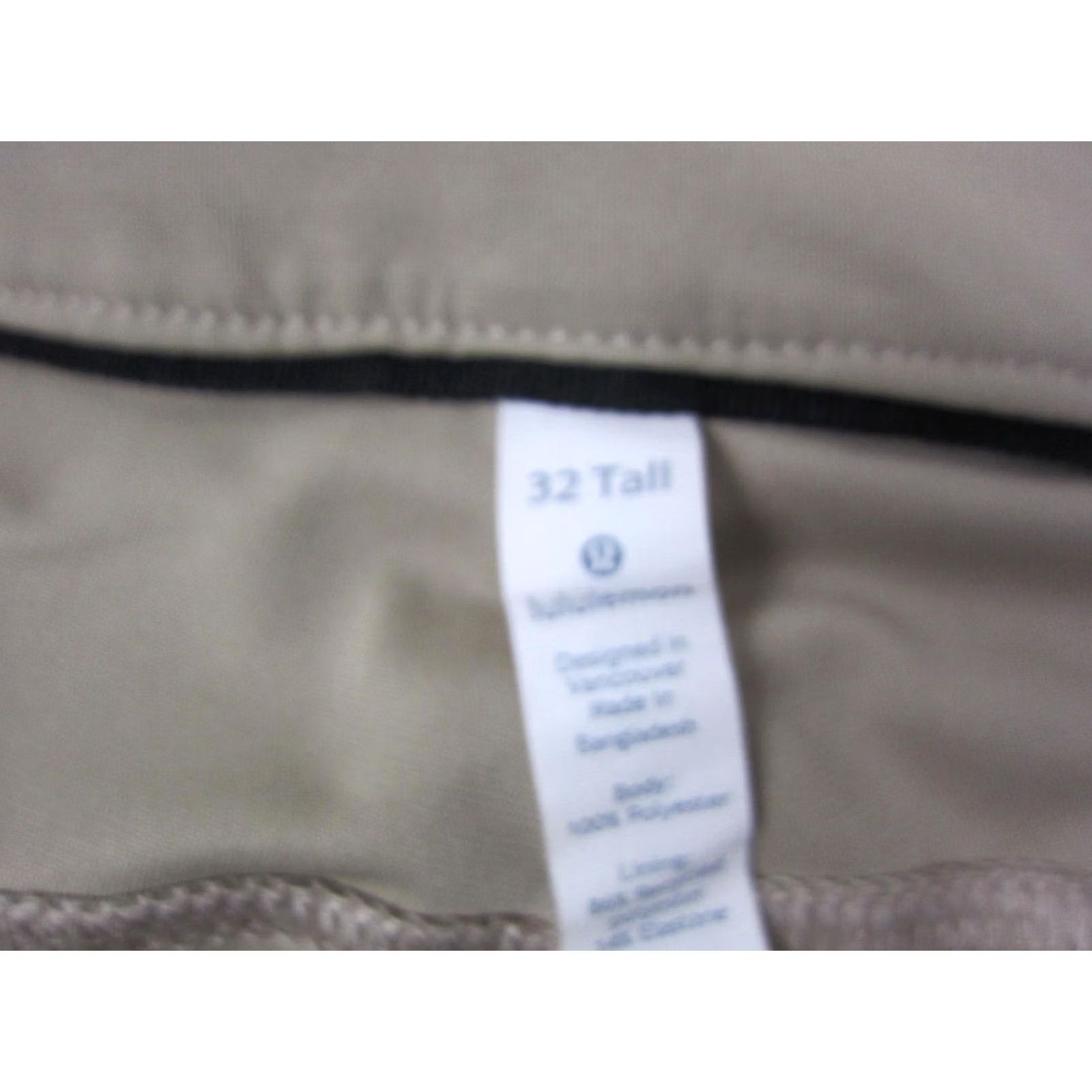 Lululemon Lululemon Pants Mens 32 Tall Brown Straight Performance Chino Commission Golf Size US 32 / EU 48 - 4 Thumbnail