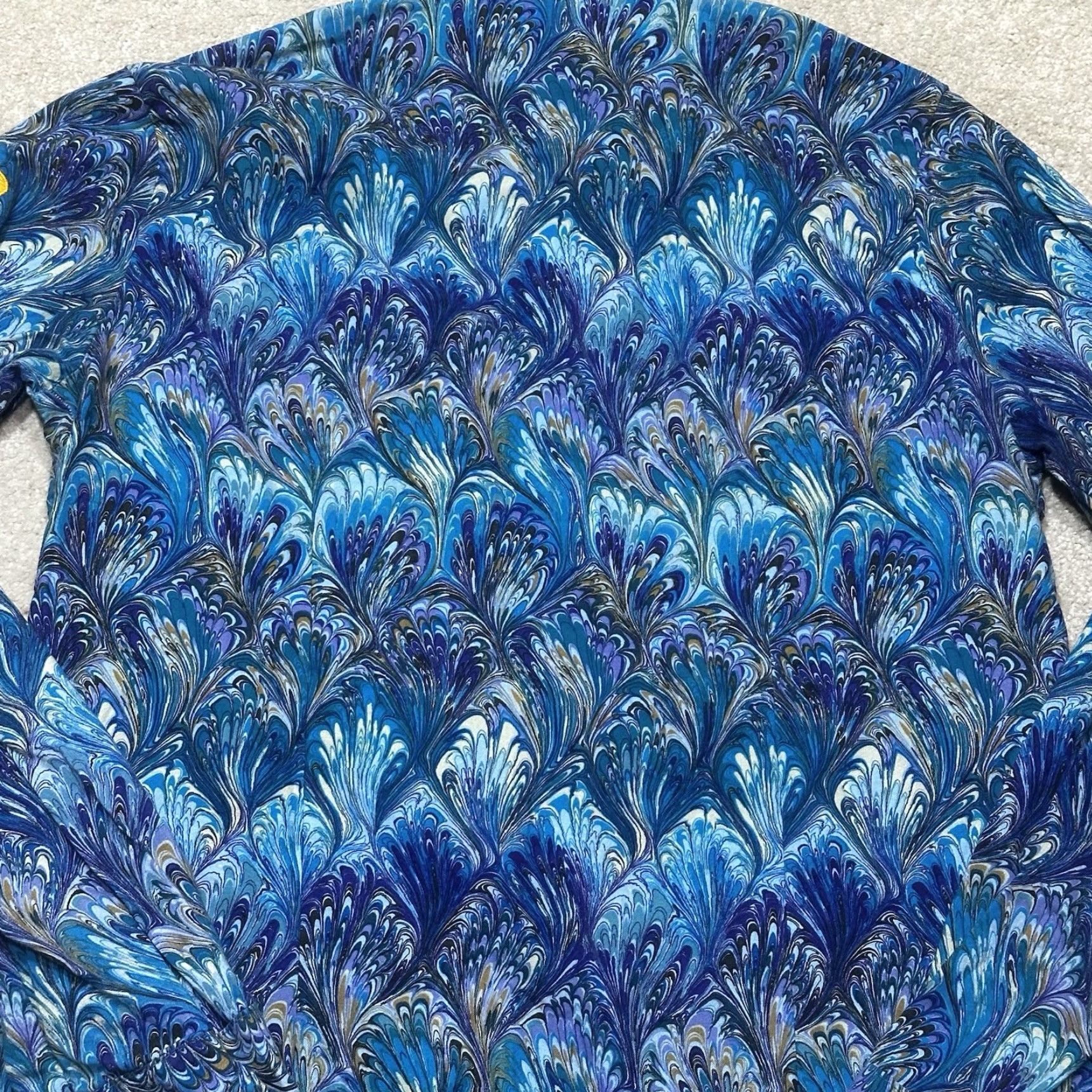 Vintage VINTAGE Mo Betta Pearl Snap Shirt Womens Small Blue Paisley Embroidered Shirt Womens Small Blue Paisley Embroidered Size S / US 4 / IT 40 - 5 Thumbnail