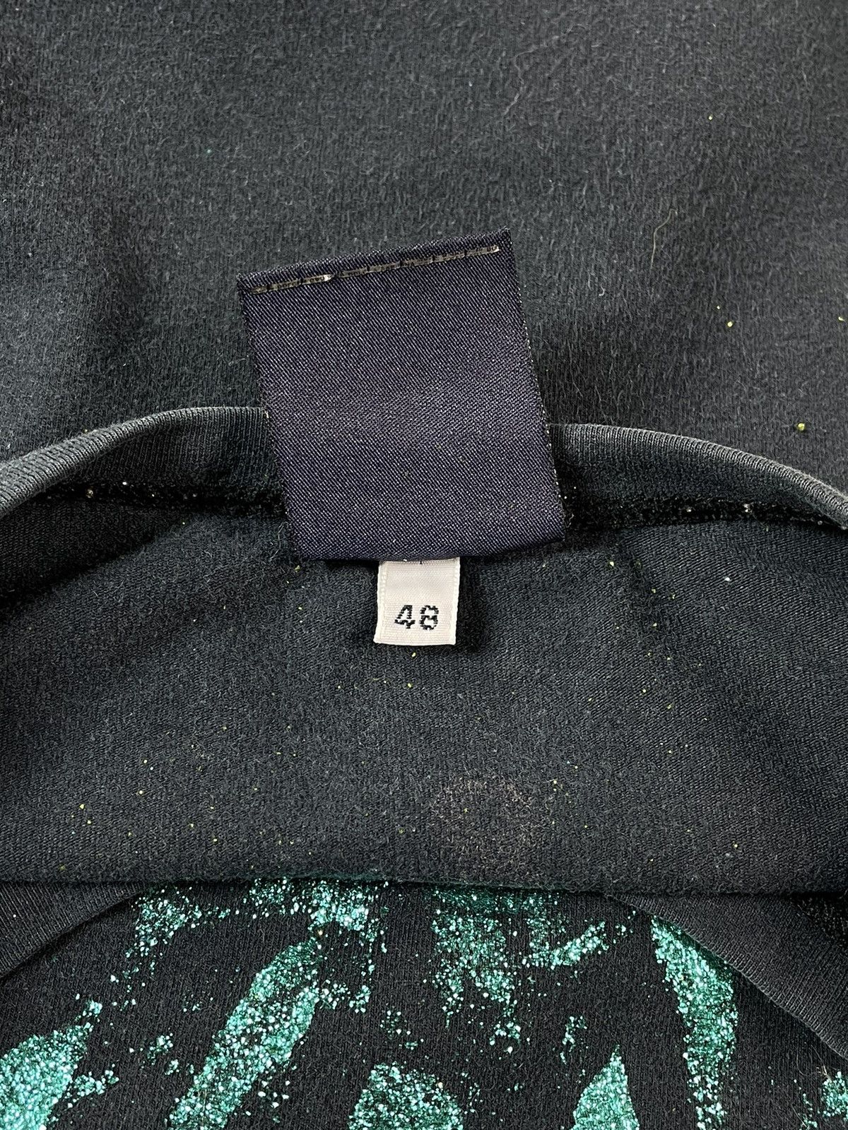 Dolce & Gabbana × Vintage Vintage 90s Dolce & Gabbana Colibri Shiny Faded Longsleeve Size US M / EU 48-50 / 2 - 9 Thumbnail