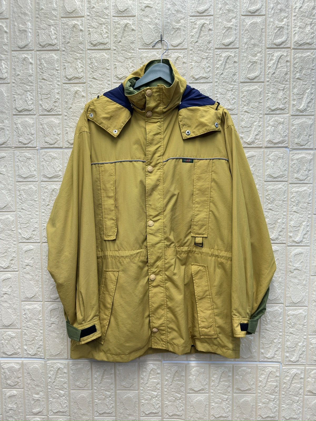 Vintage K2 Us Sport Windbreaker Jacket MJ125