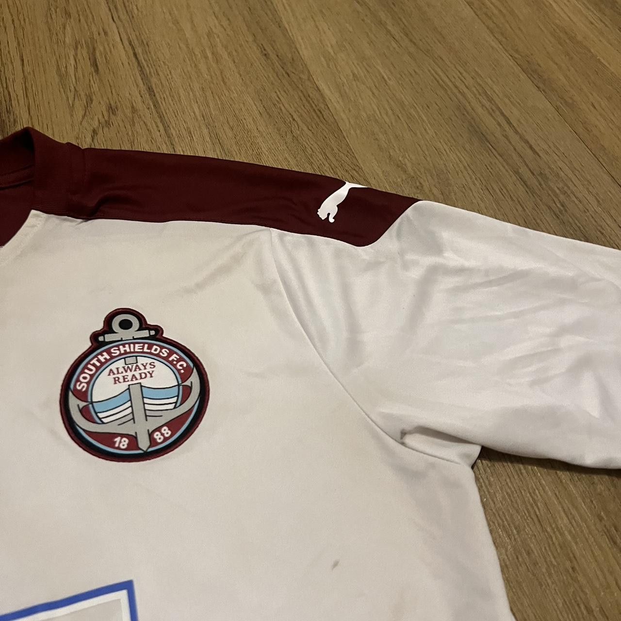 Puma 2020-21 South Shields Puma white and brown home Size US L / EU 52-54 / 3 - 6 Thumbnail
