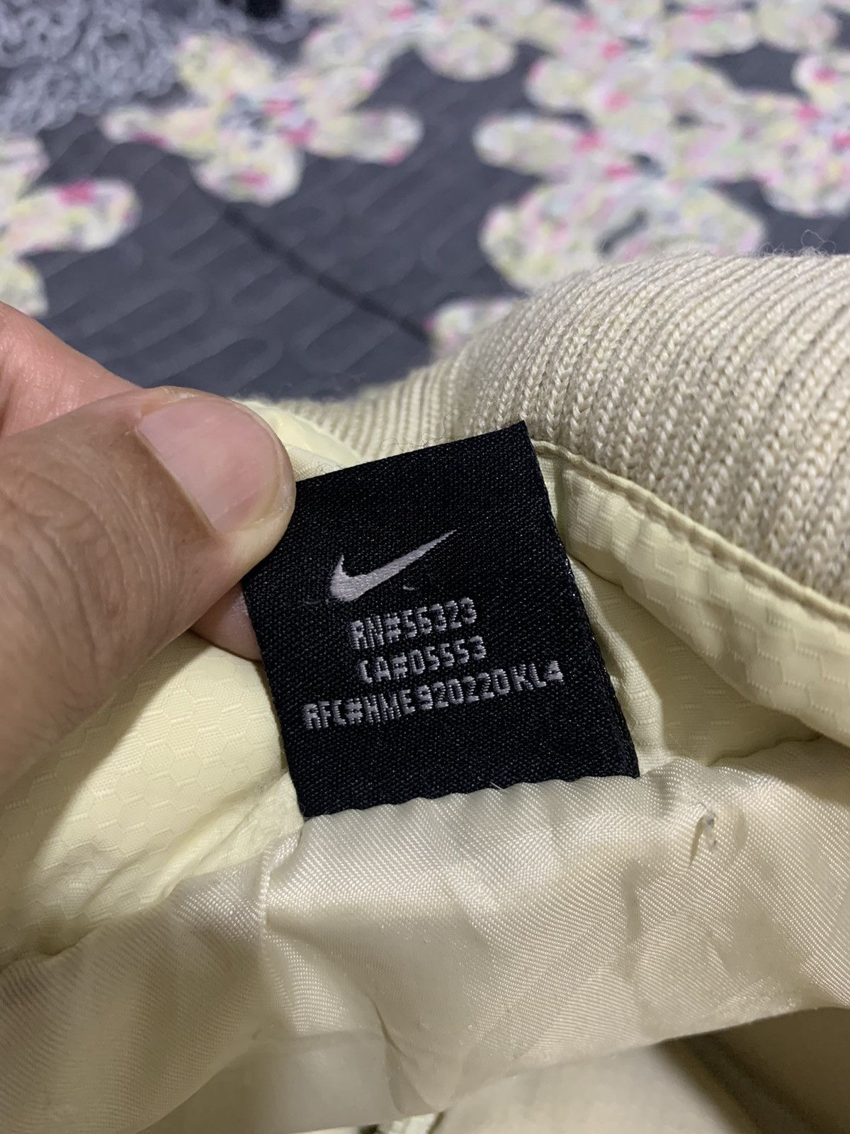 Nike × Vintage Vintage Nike puffer jacket bomber down jacket Size US L / EU 52-54 / 3 - 10 Thumbnail