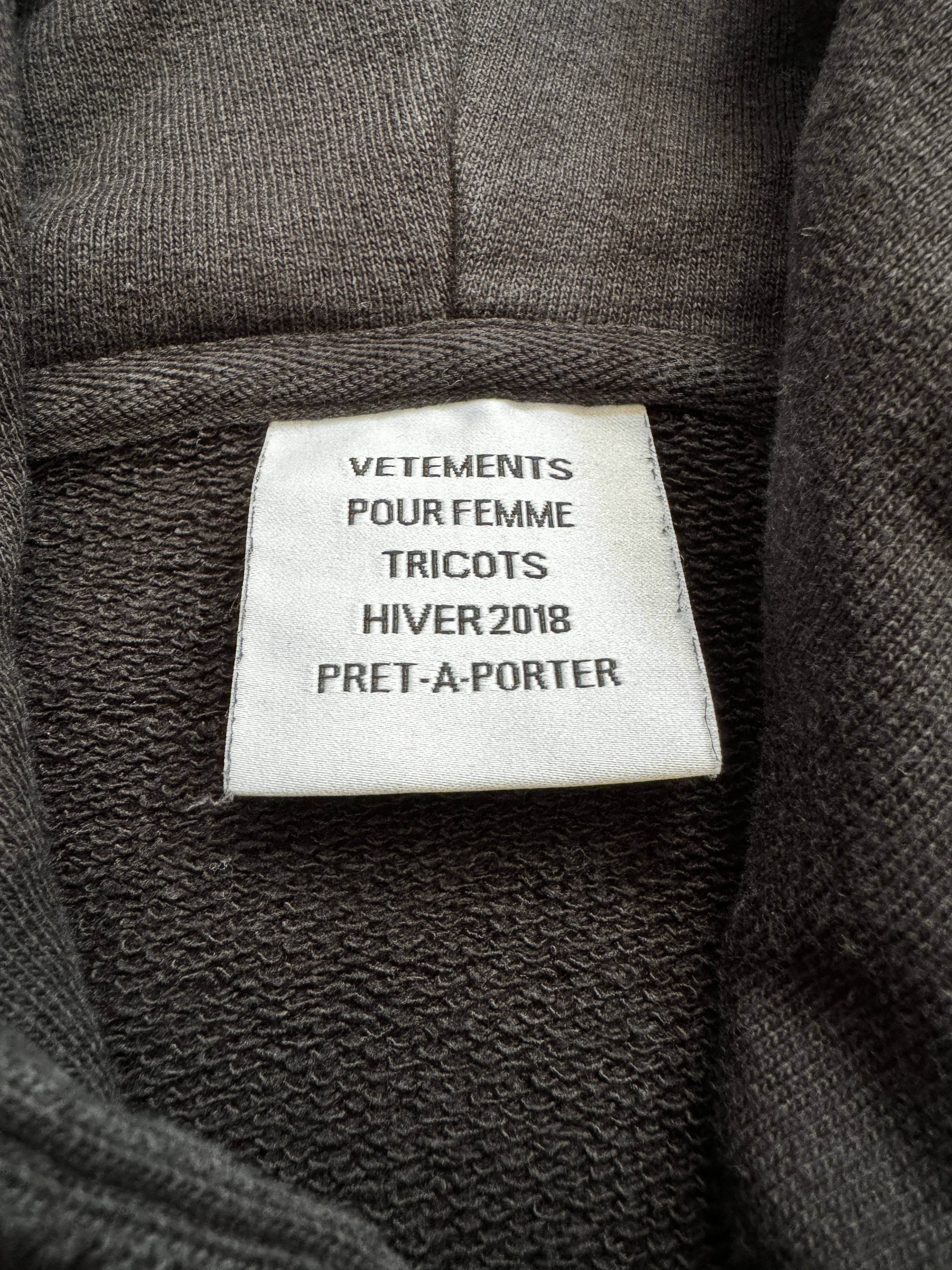 Vetements Vetements Layered Automne Hiver France Flag Hoodie XS Size US L / EU 52-54 / 3 - 5 Thumbnail